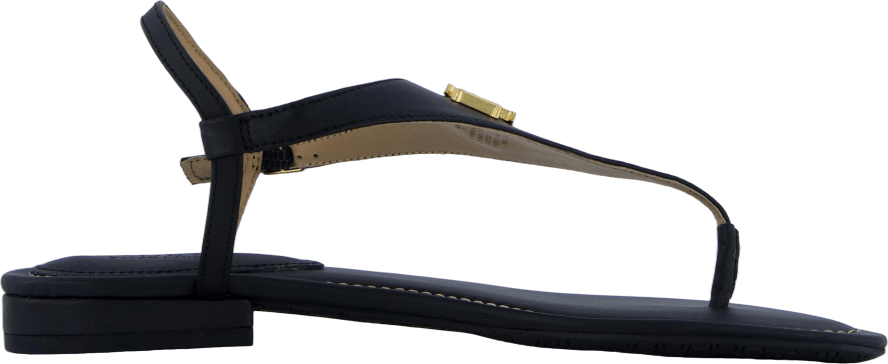 Ellington Burnished Leather Sandal Black - Bild 3