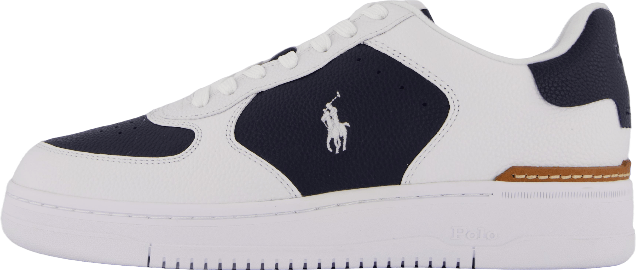 Masters Court Leather Sneaker White / Navy