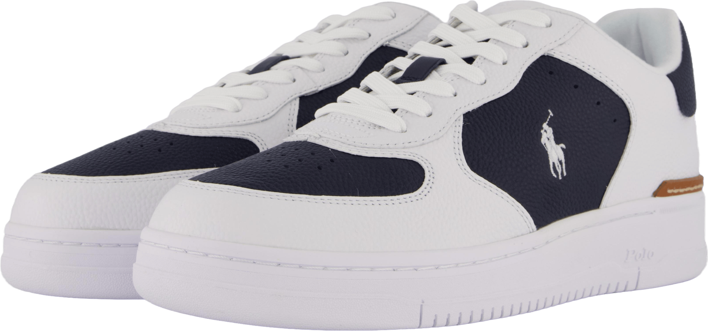 Masters Court Leather Sneaker White / Navy - Bild 2