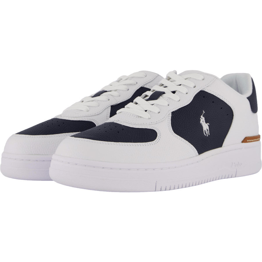 Masters Court Leather Sneaker White / Navy - Bild 2