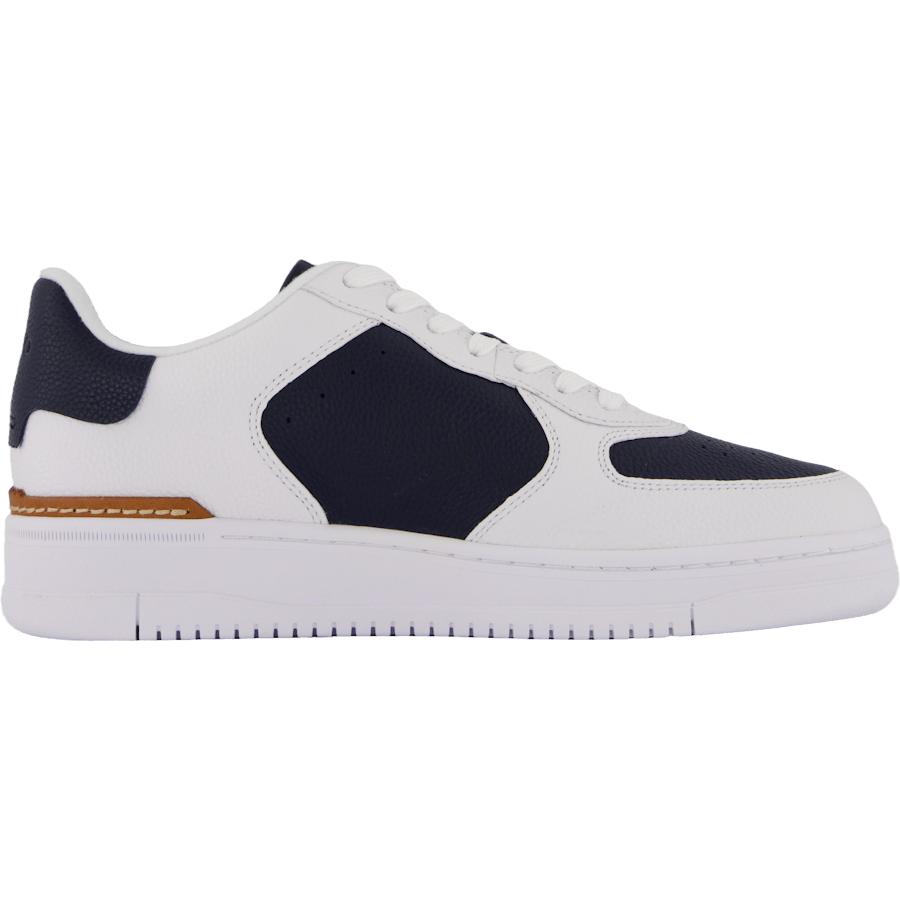 Masters Court Leather Sneaker White / Navy - Bild 3