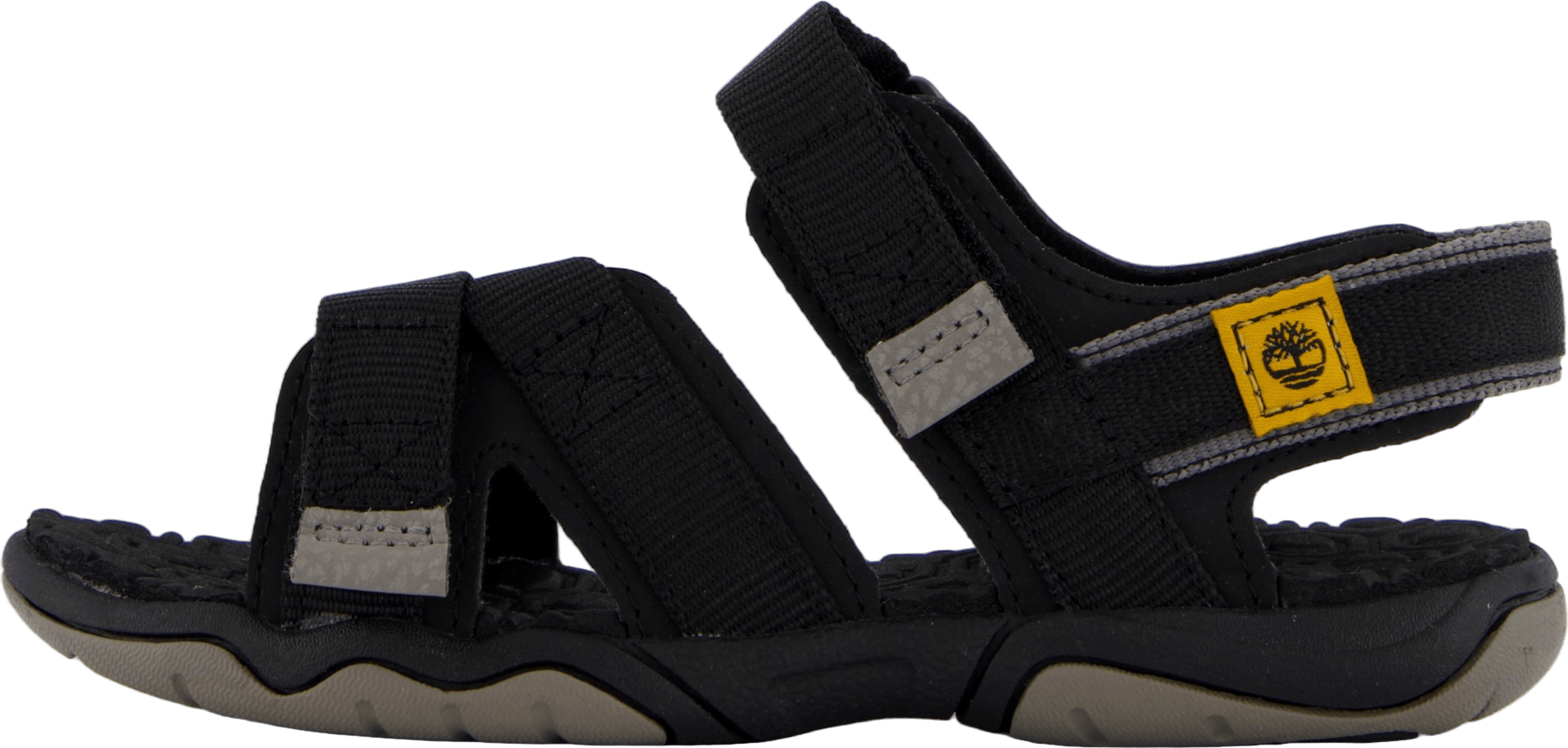 2 Strap Sandal Jet Black