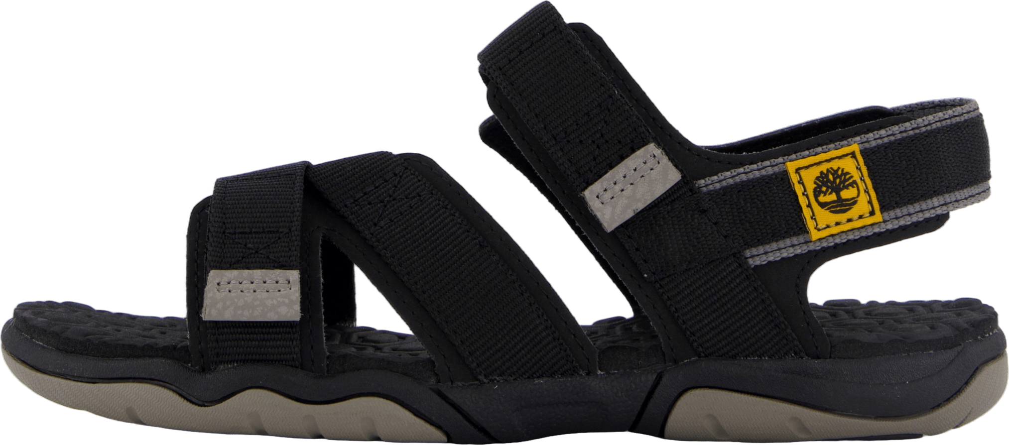 2 Strap Sandal Jet Black