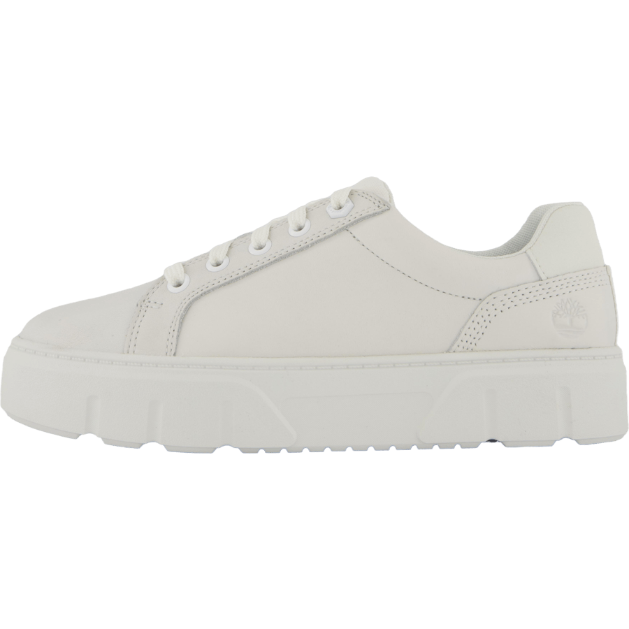 Low Lace Up Sneaker Whi Full Grain