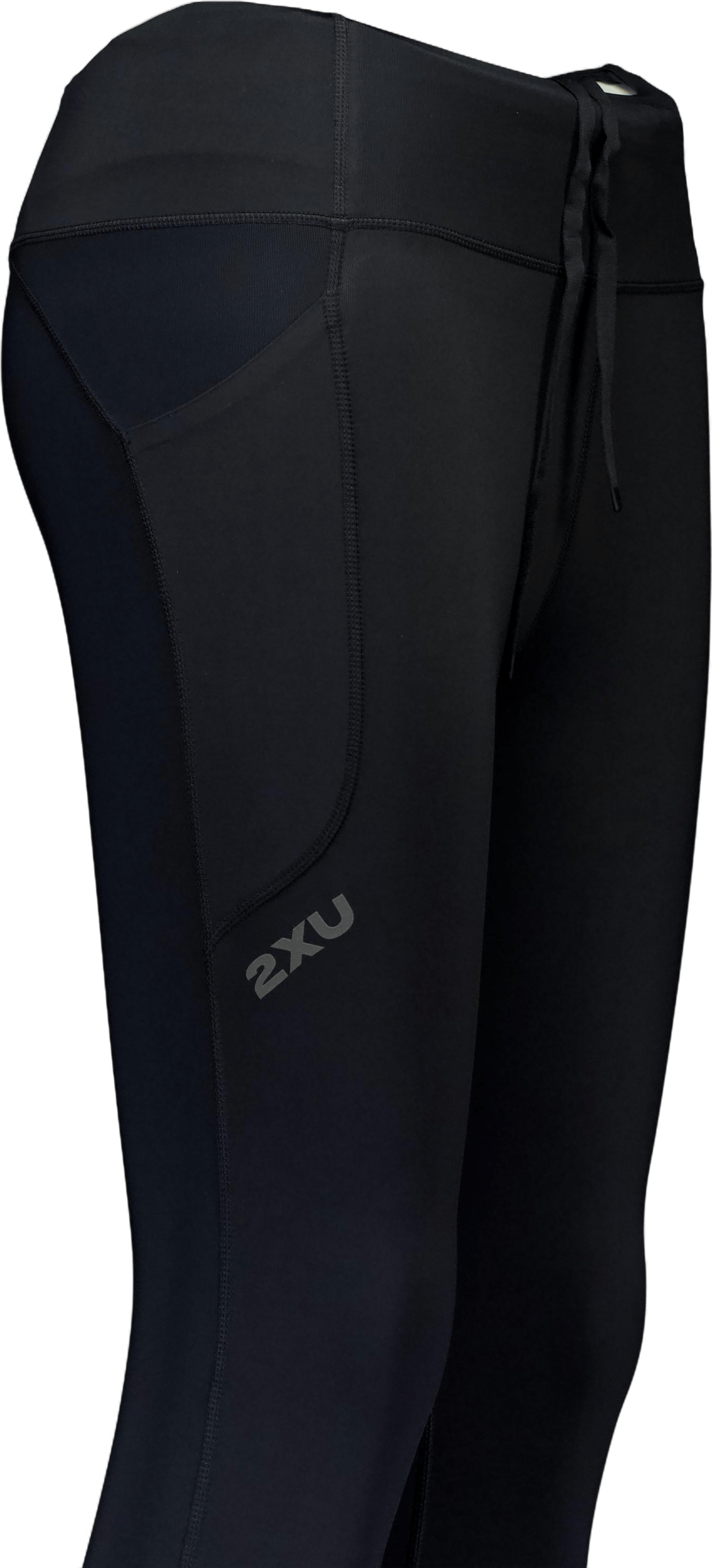 Aero Hi-rise Comp Tights Black/ Black Reflective - Bild 4