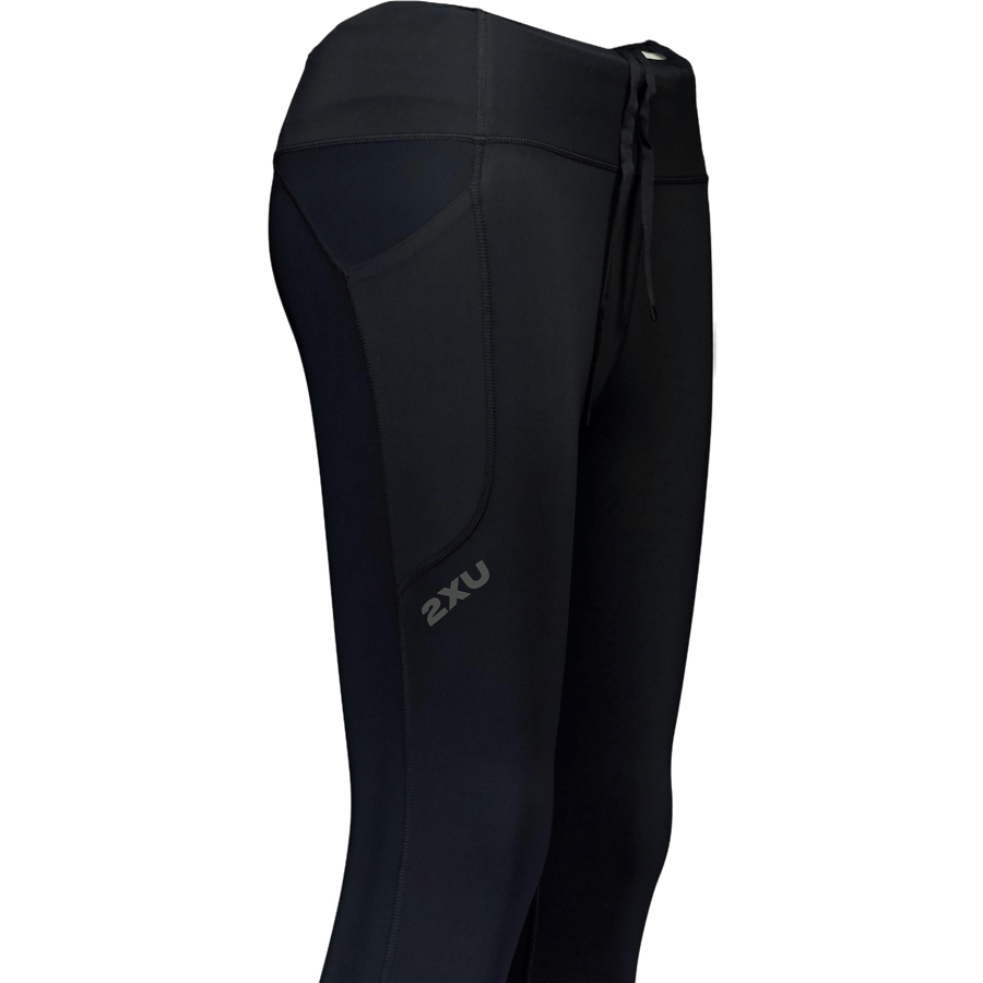 Aero Hi-rise Comp Tights Black/ Black Reflective - Bild 4