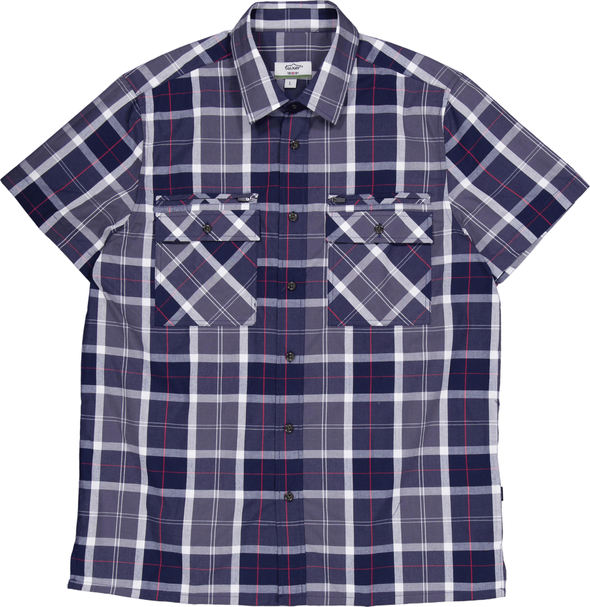 Iowa Shirt Dark Navy Check