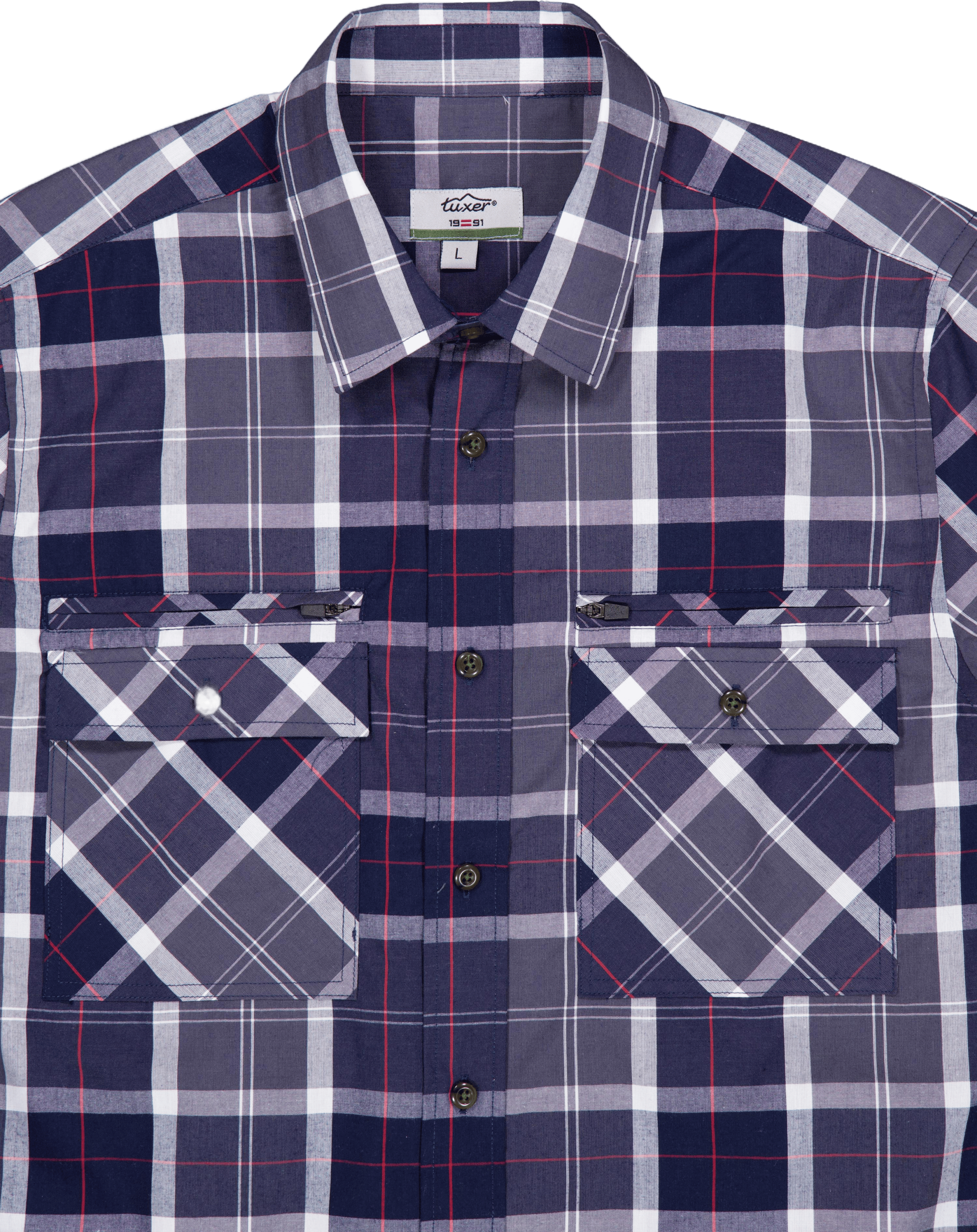 Iowa Shirt Dark Navy Check - Bild 3
