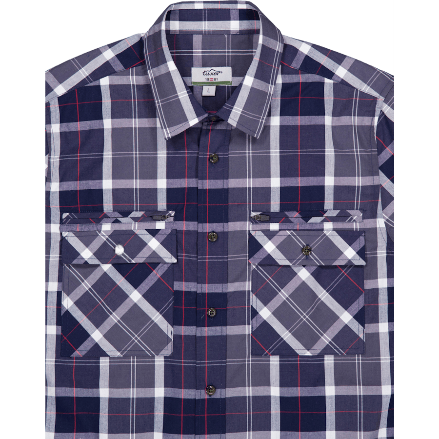 Iowa Shirt Dark Navy Check - Bild 3