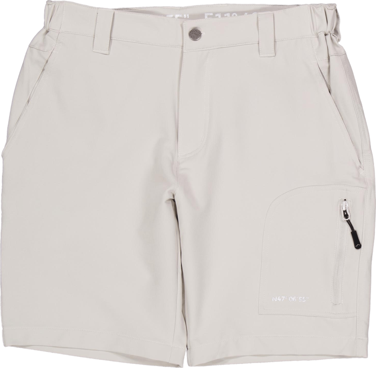 Hyatt Reco Shorts Stone, Male, Apparels, Shorts, Grey, L