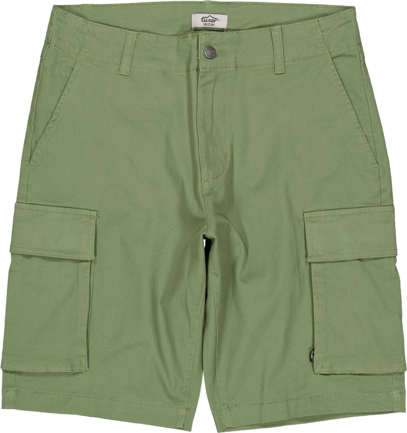 Robbie Shorts Olivine, Male, Kläder, Shorts, Grön, XXL