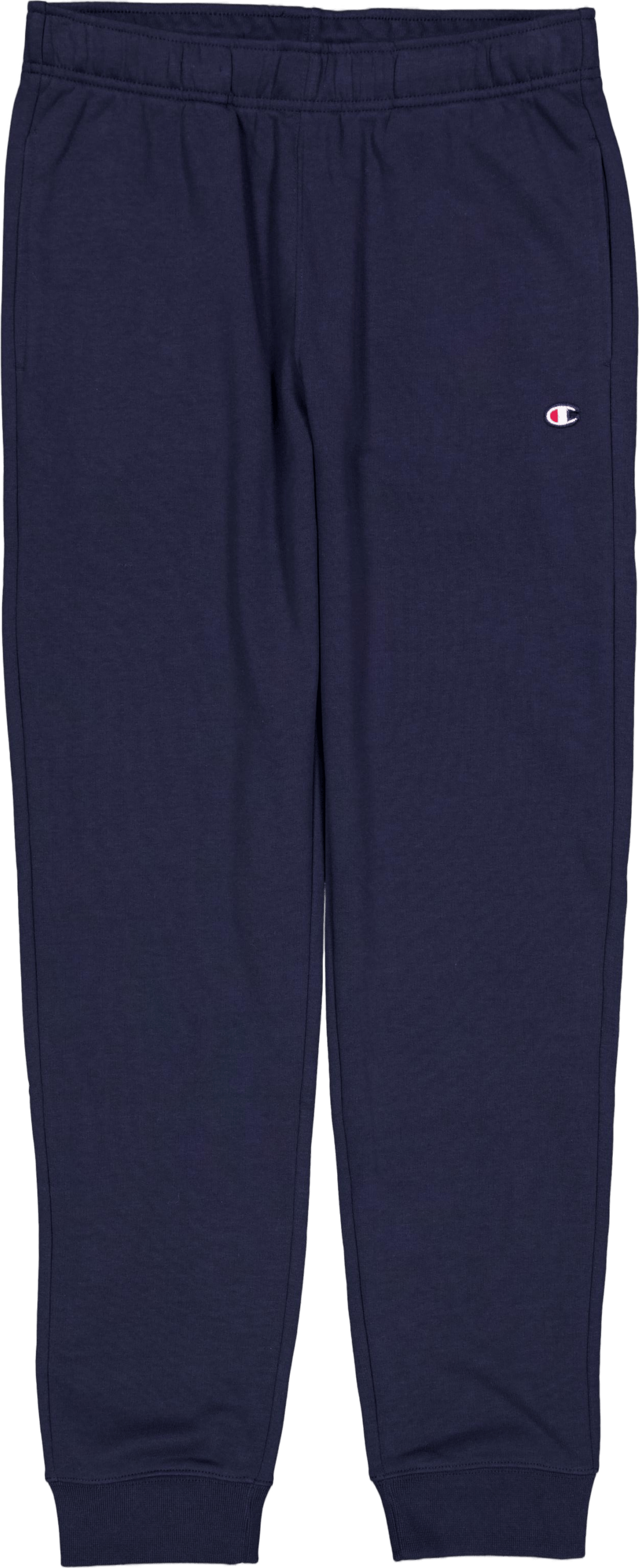 Rib Cuff Pants Sky Captain, Male, Apparels, Pants, Blue, M