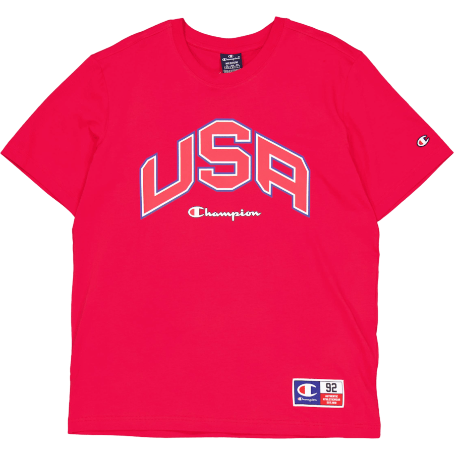 Crewneck T-shirt True Red