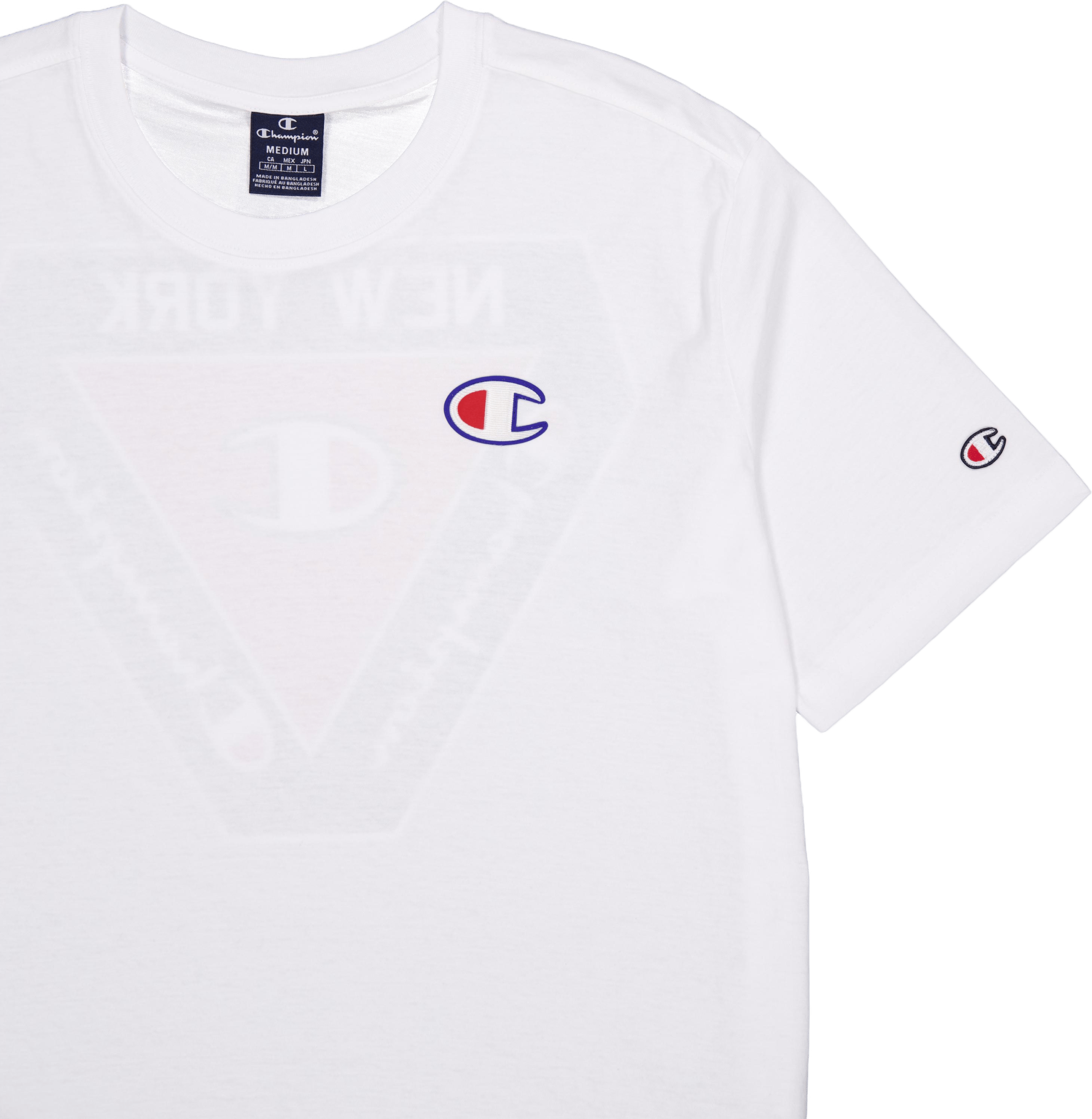 Crewneck T-shirt White - Bild 3