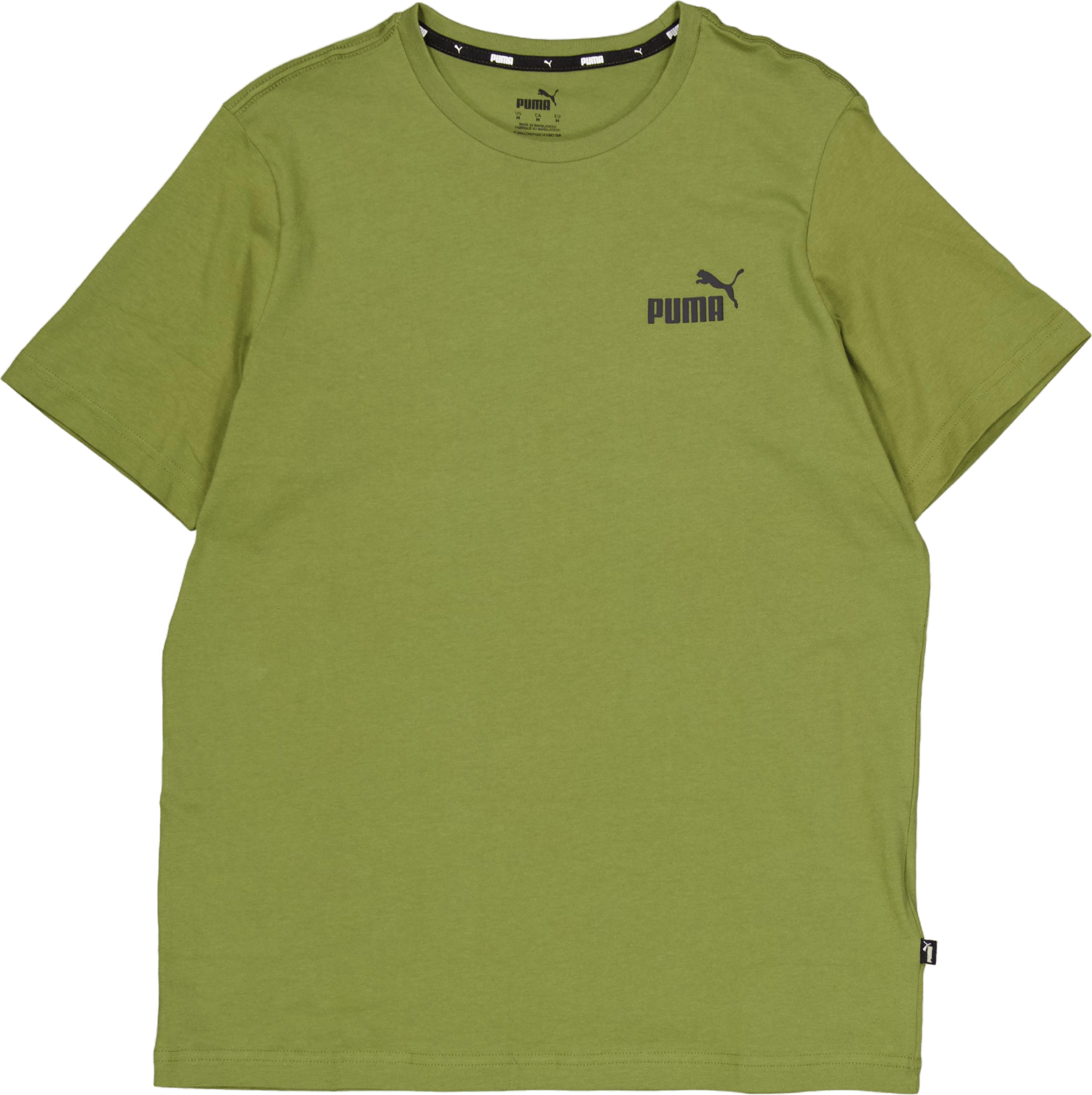 Ess Small Logo Tee Olive Green