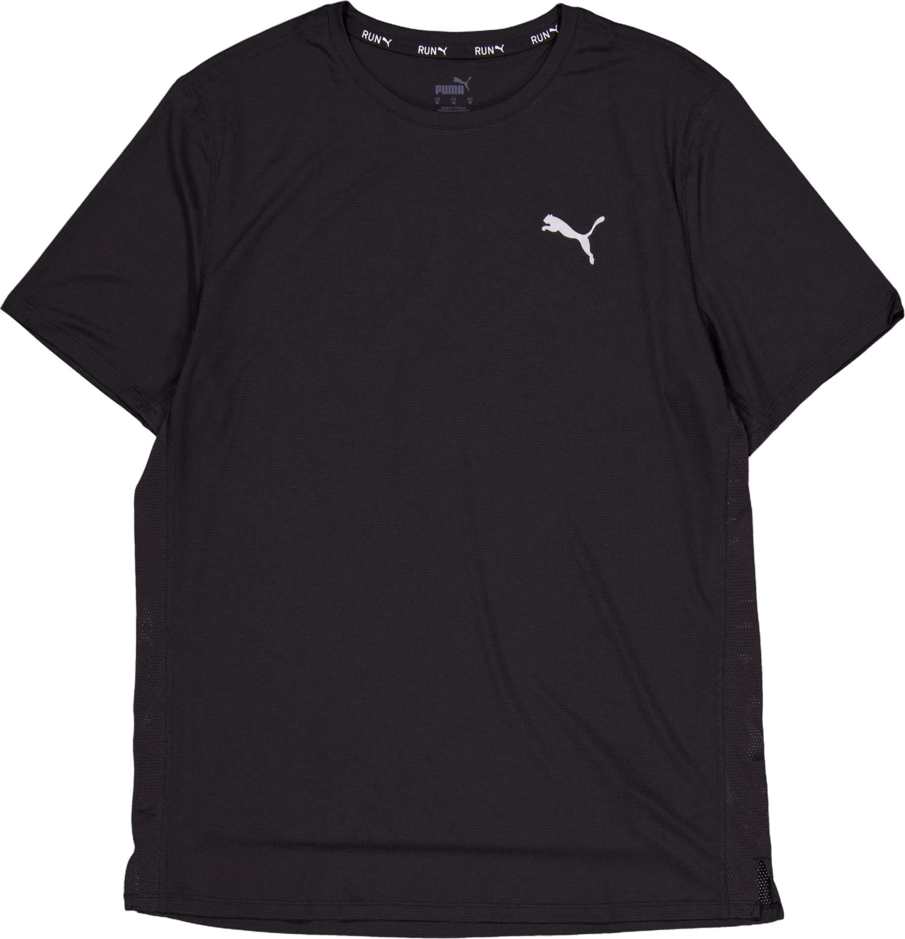 Run Favorite Velocity Tee Puma Black, Male, Odevy, Tričko, Beží, Čierna, XXL