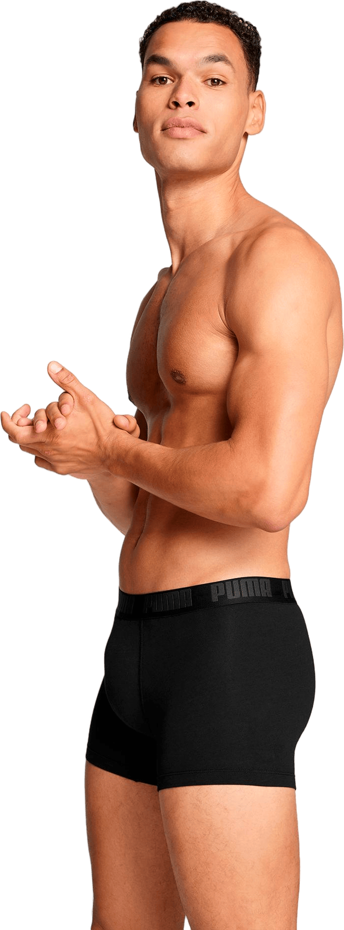 Puma Men Everyday Basic Boxer  Black / Phantom - Bild 3