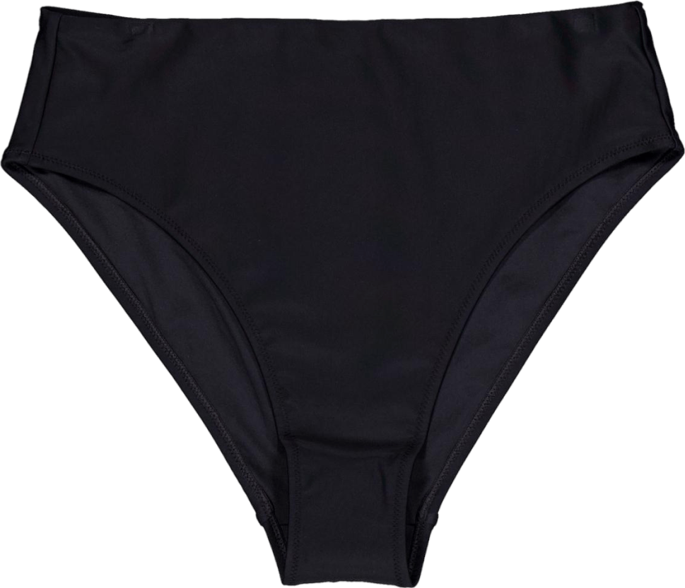 High Waist Brief Black