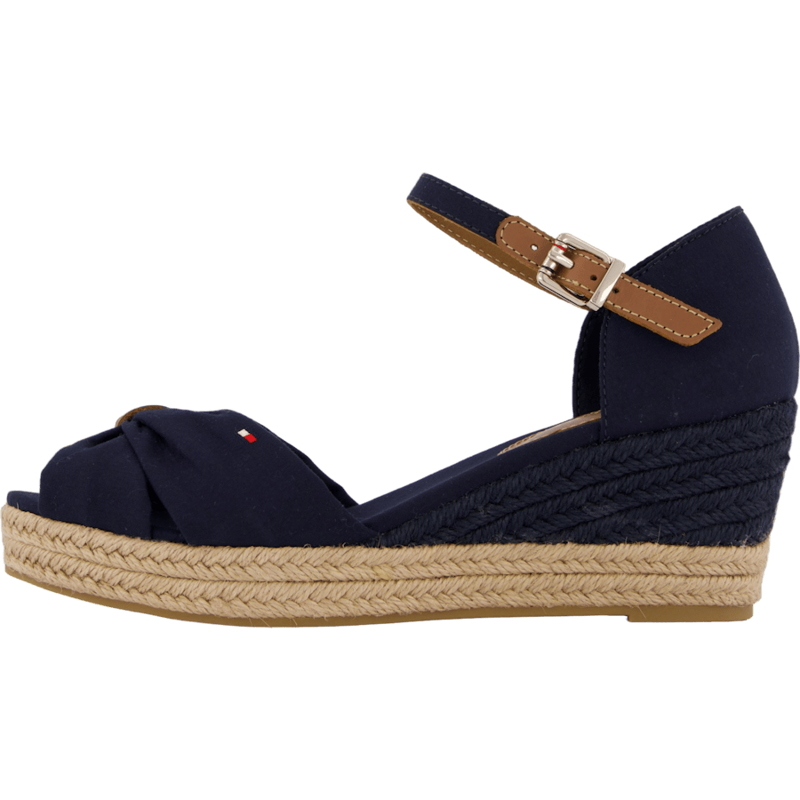 Basic Open Toe Mid Wedge