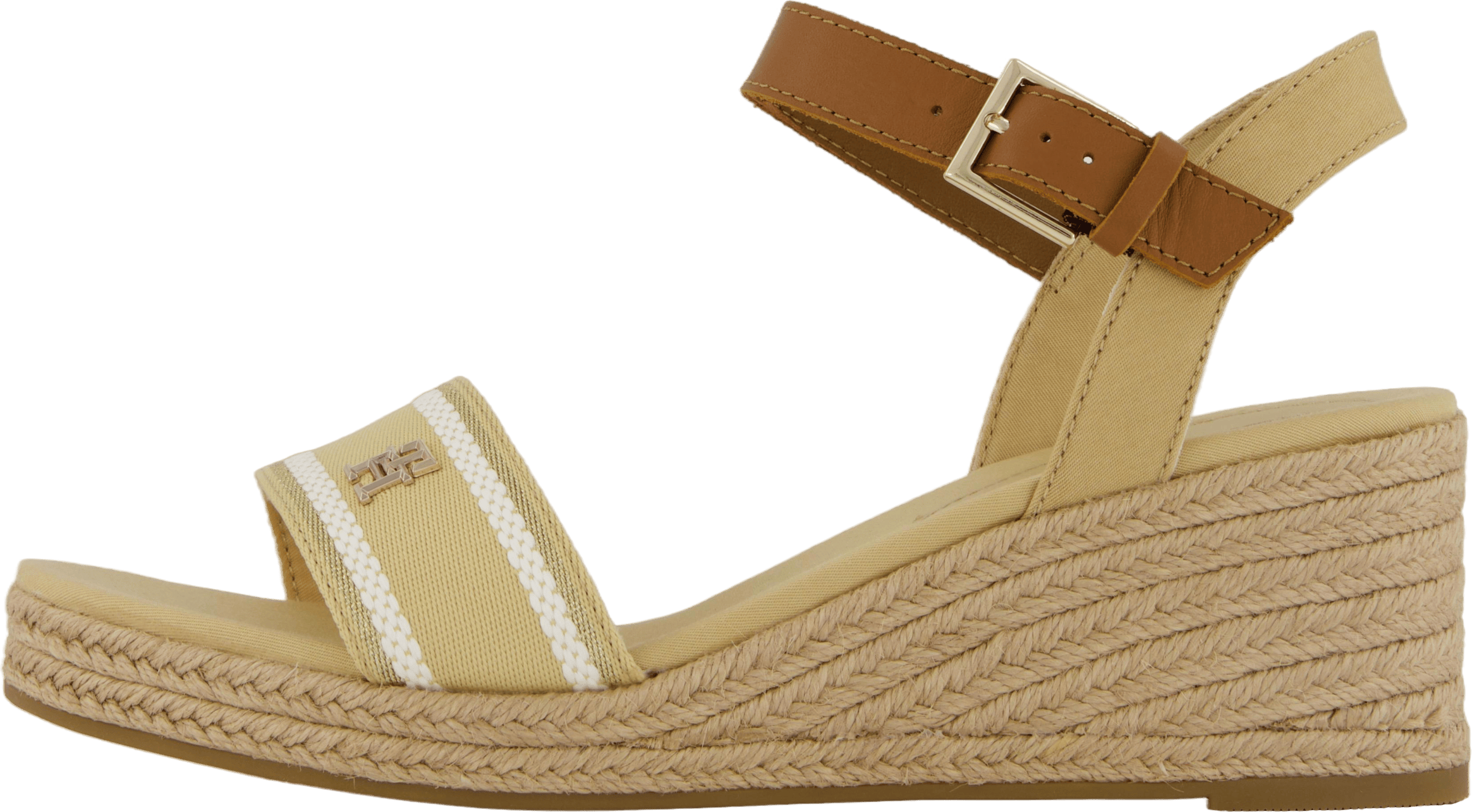 Webbing Wedge Sandal