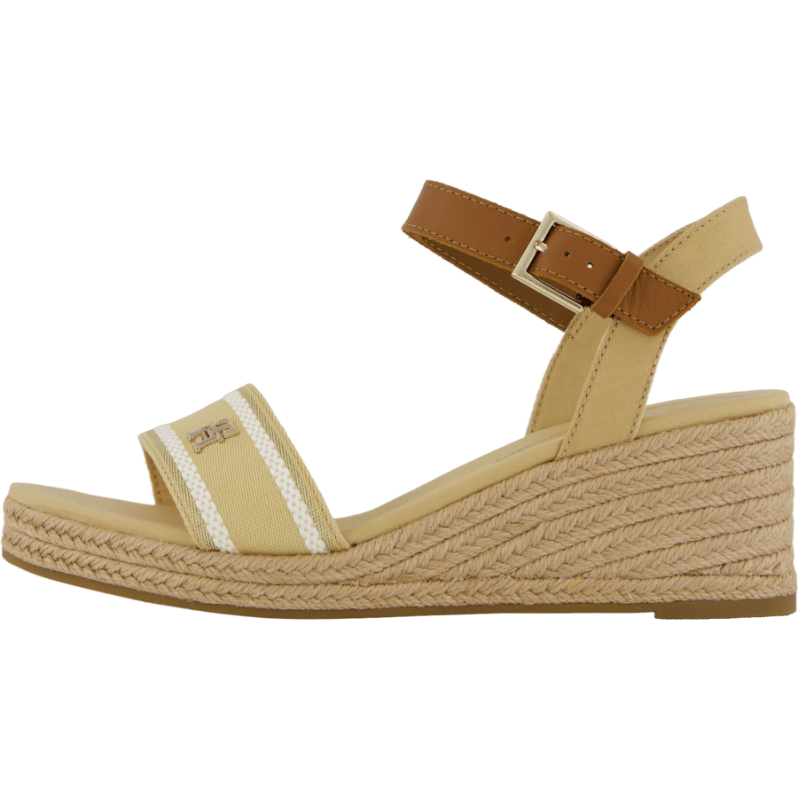 Webbing Wedge Sandal