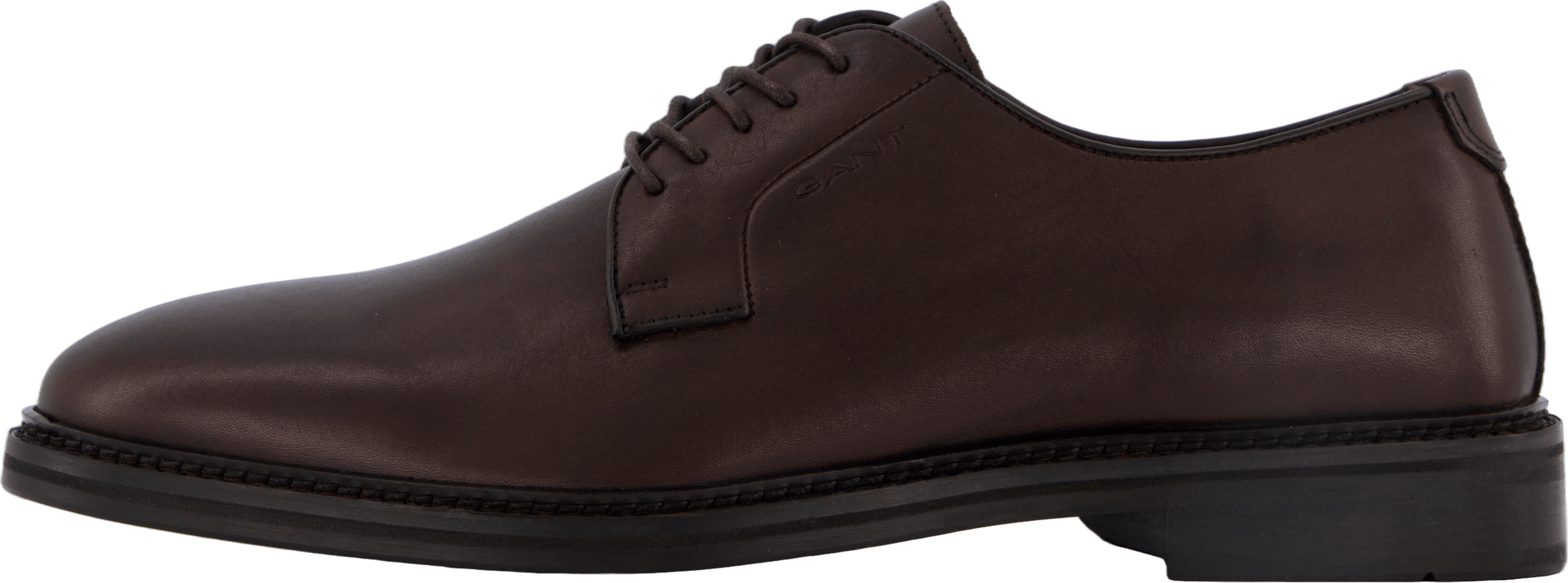 Bidford Low Lace Shoe Dark Brown, Male, Shoes, Flats, dress shoes, Brown, EU 41