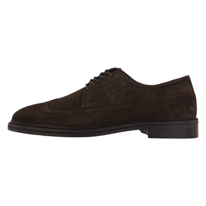 Bidford Low Lace Shoe Coffee Brown, Male, Shoes, Flats, dress shoes, Brown, EU 43