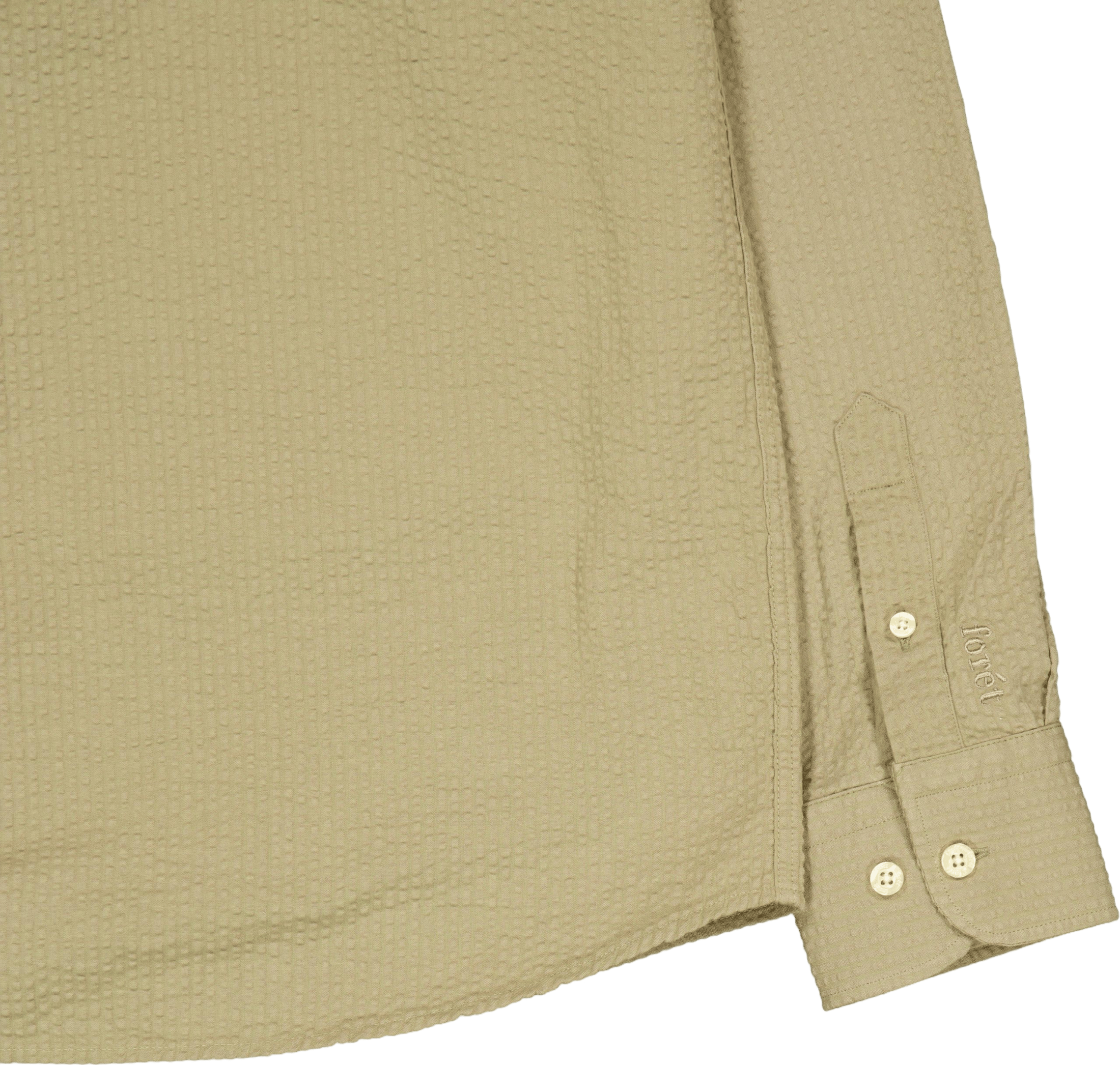 Bush Seersucker Shirt Olive - Bild 4