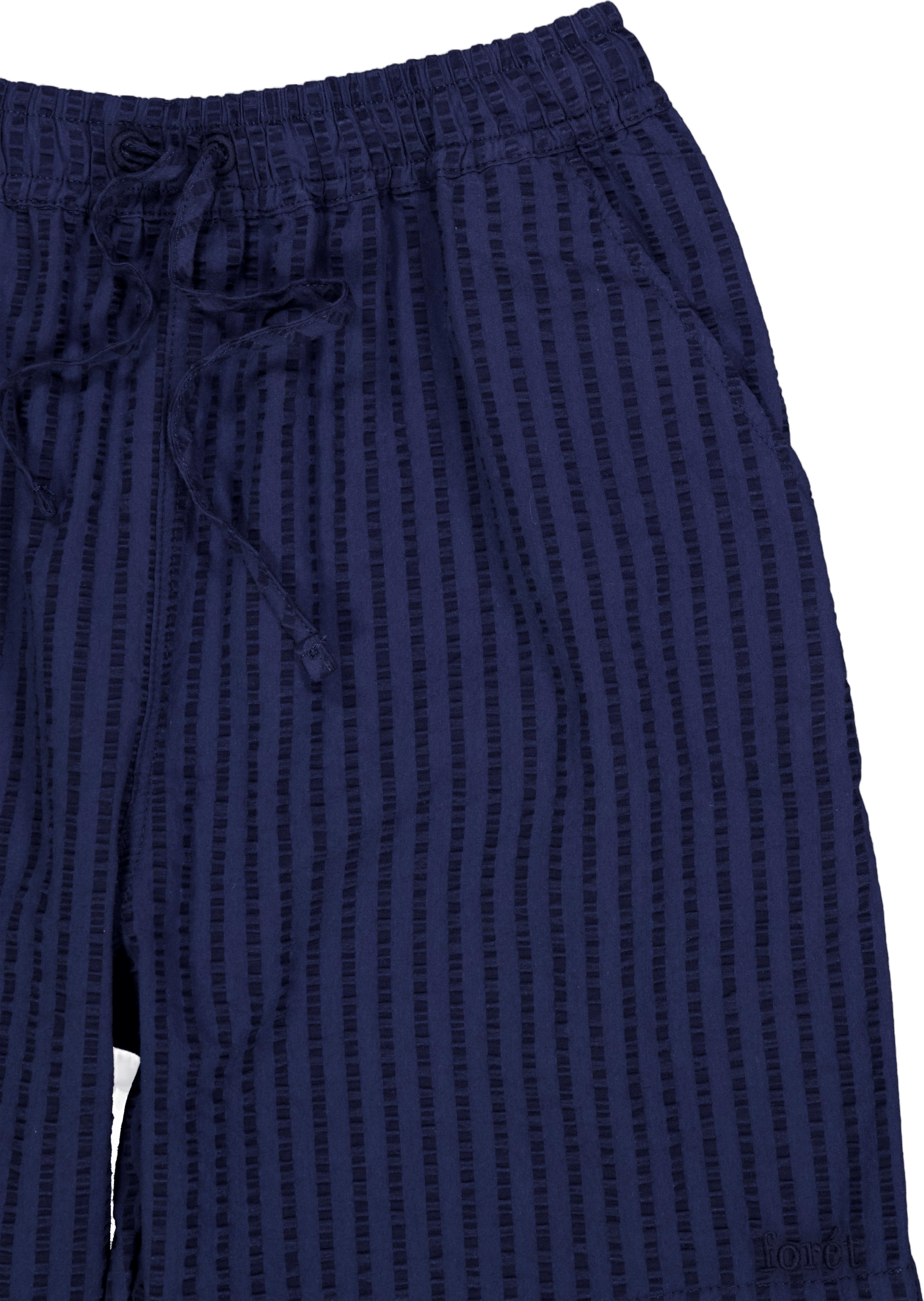 Vole Seersucker Shorts Navy - Bild 3