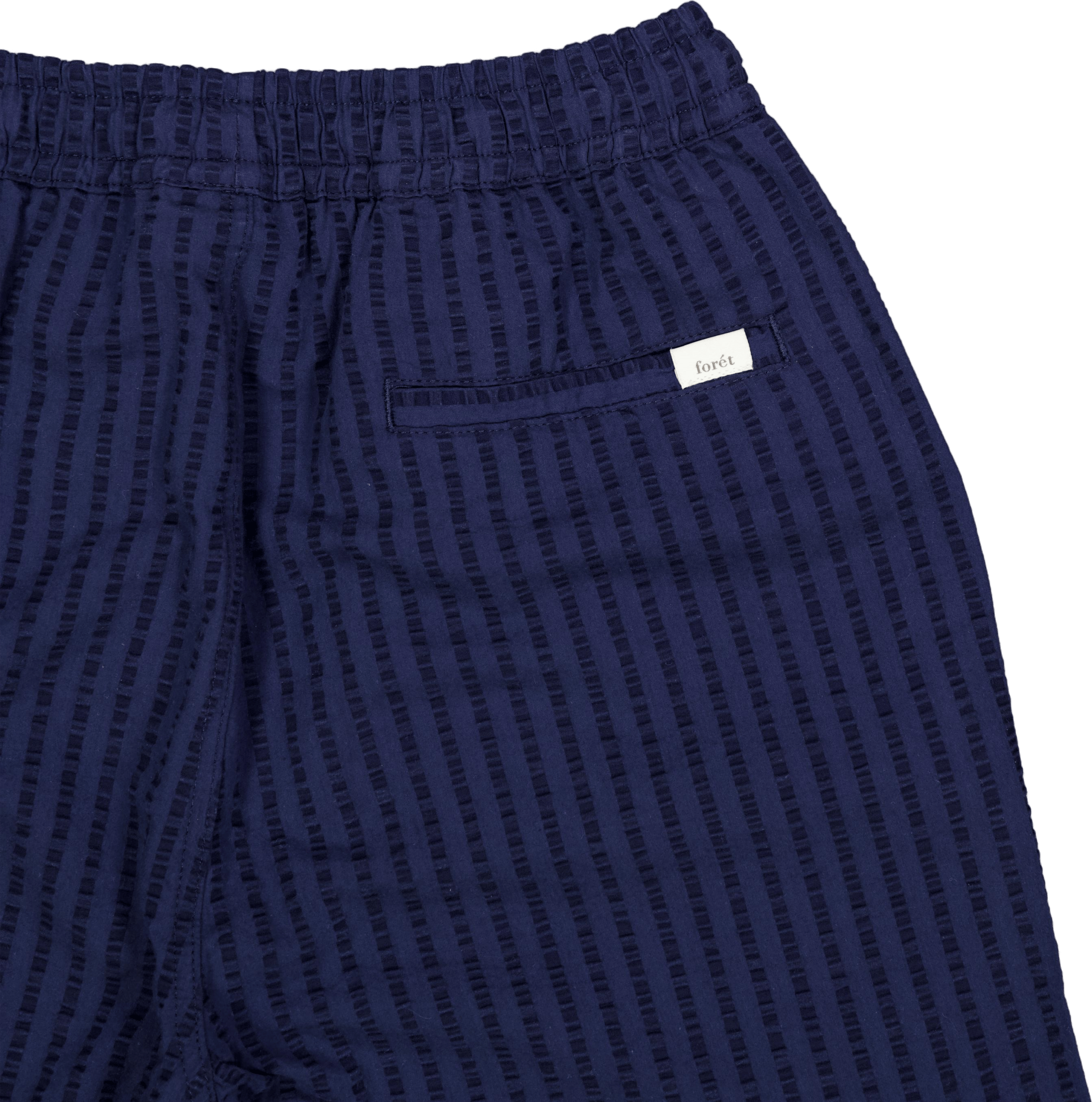 Vole Seersucker Shorts Navy - Bild 4