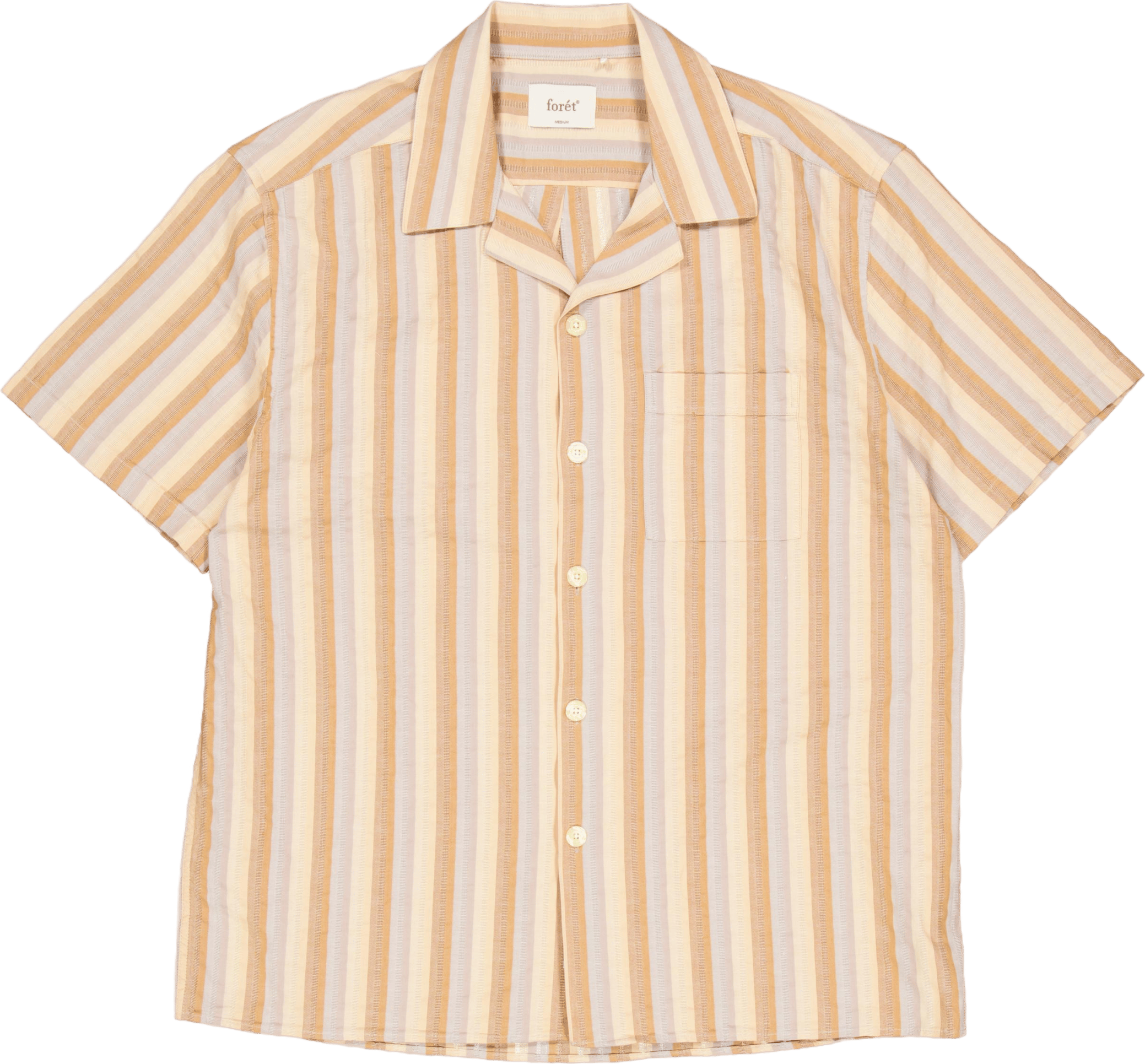 Otter Seerssucker Ss Shirt Rubber Stripe