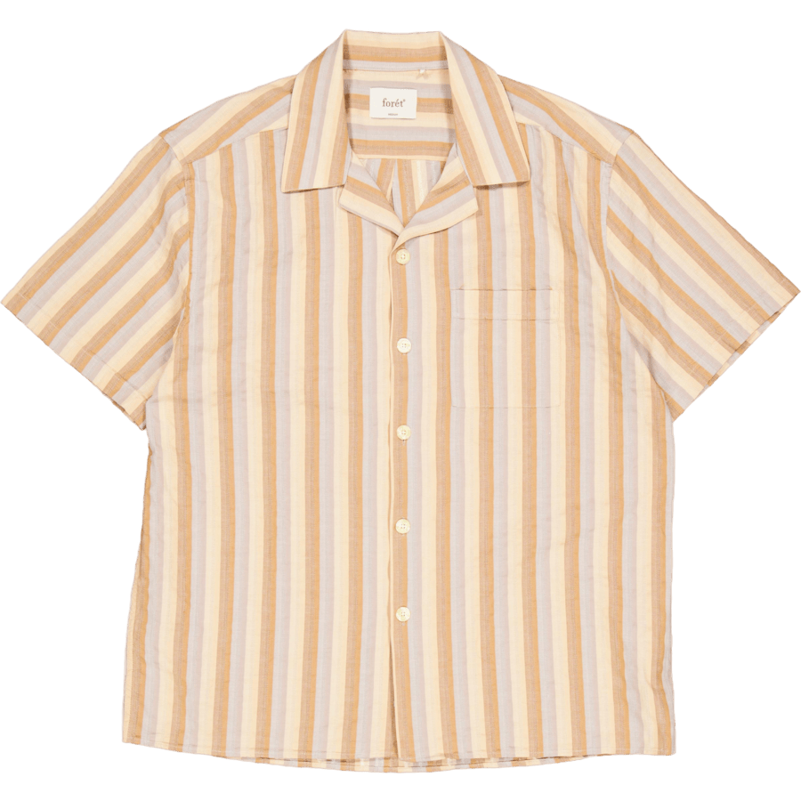 Otter Seerssucker Ss Shirt Rubber Stripe