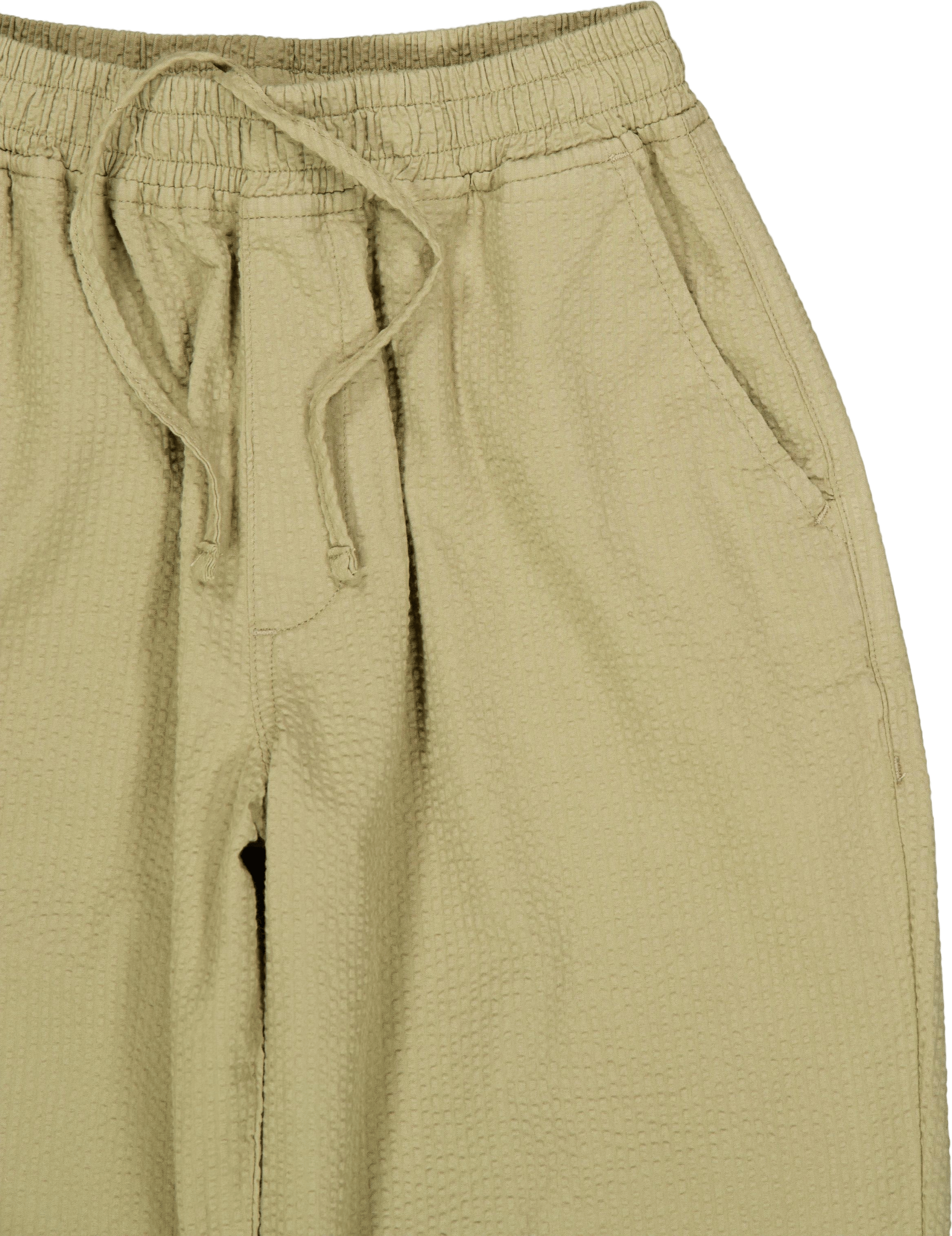 Calm Pants Olive Seersucker - Bild 3