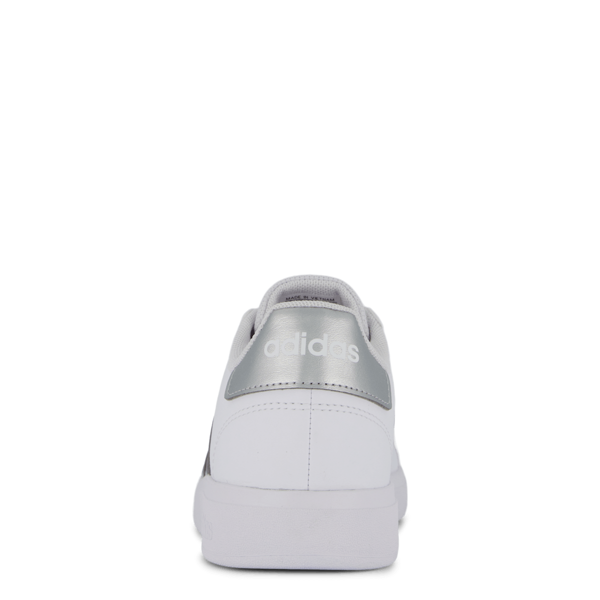 Grand Court Lifestyle Tennis Lace-Up Shoes Cloud White / Matte Silver / Matte Silver
