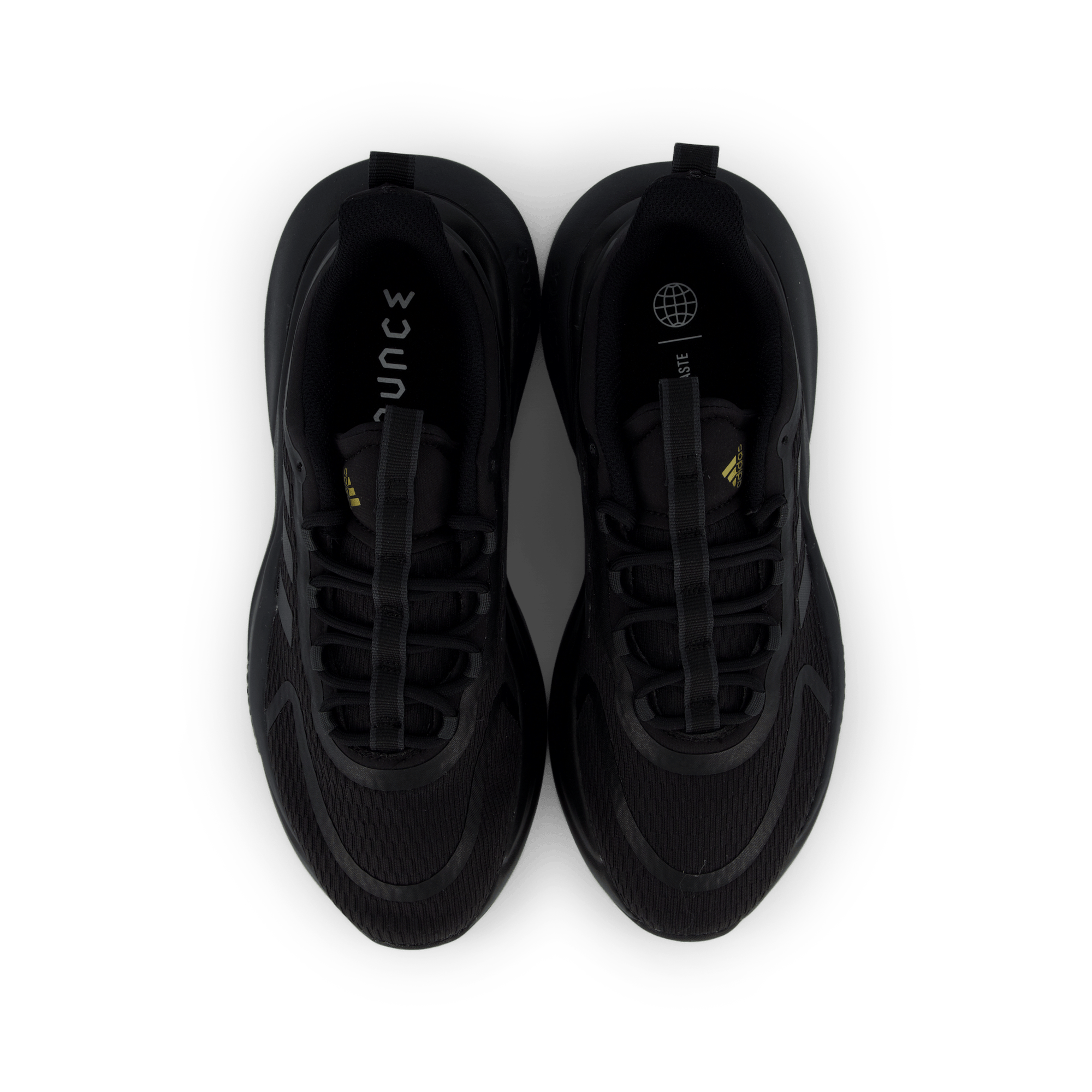 Alphabounce+ Sustainable Bounce Shoes Core Black / Carbon / Gold Metallic - Bild 6