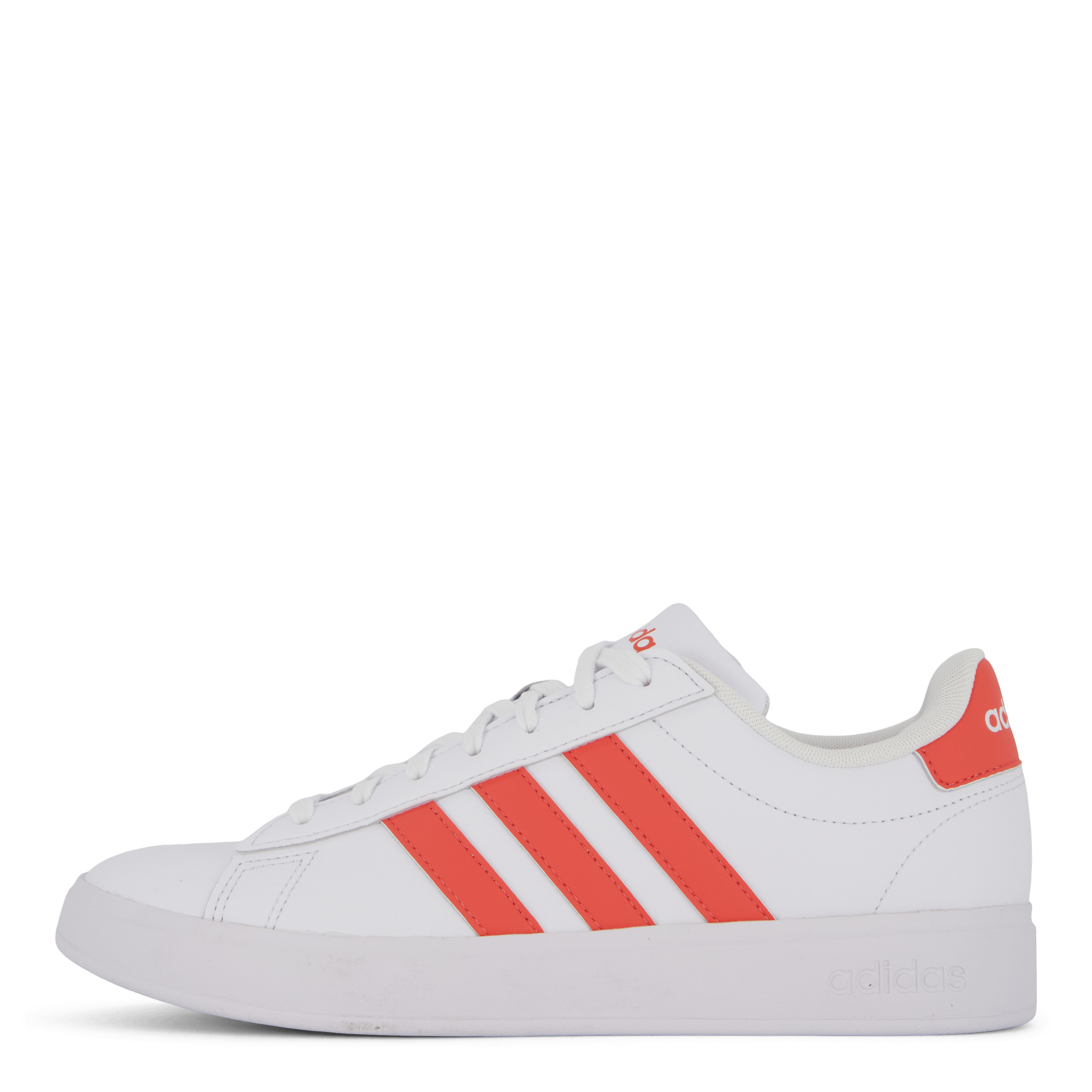 Grand Court Cloudfoam Comfort Shoes Cloud White / Preloved Scarlet / Cloud White, Female, Scarpe, Sneakers, Sneakers, Bianca, EU 39 1/3