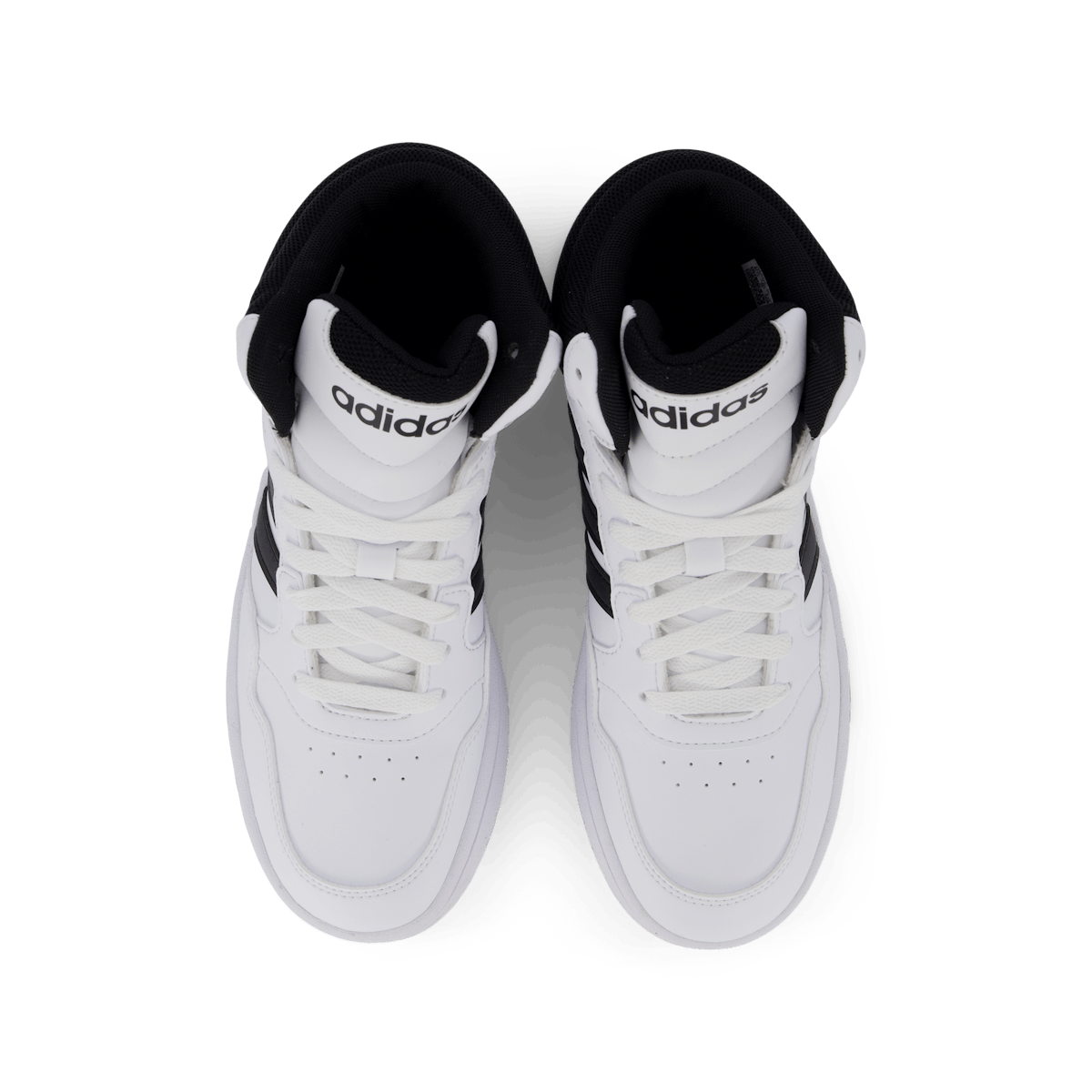 Hoops Mid Shoes Cloud White / Core Black / Core Black