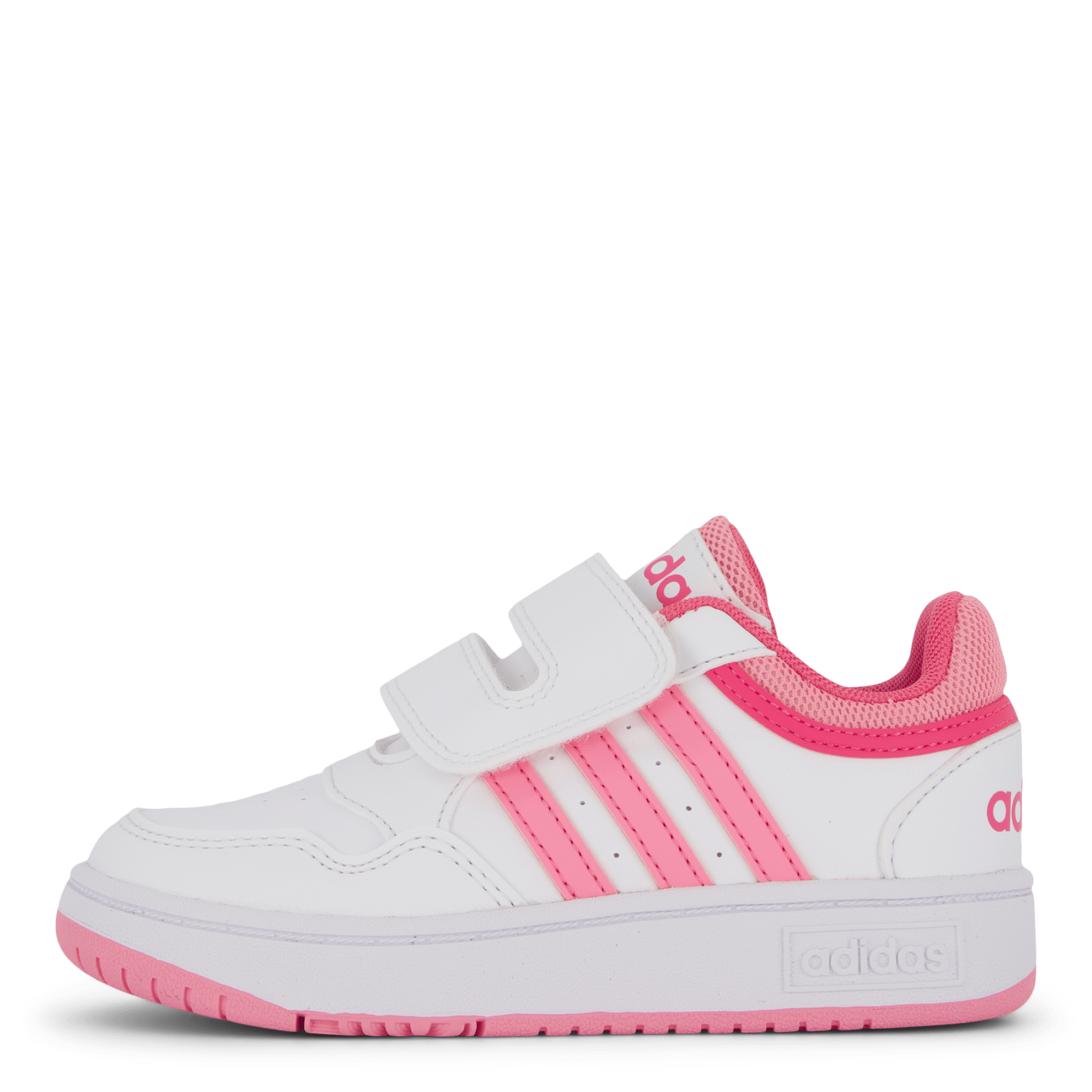 Hoops Shoes Cloud White / Blipnk / Pulmag, Unisex, Shoes, Trainers, Sneakers, White, EU 22