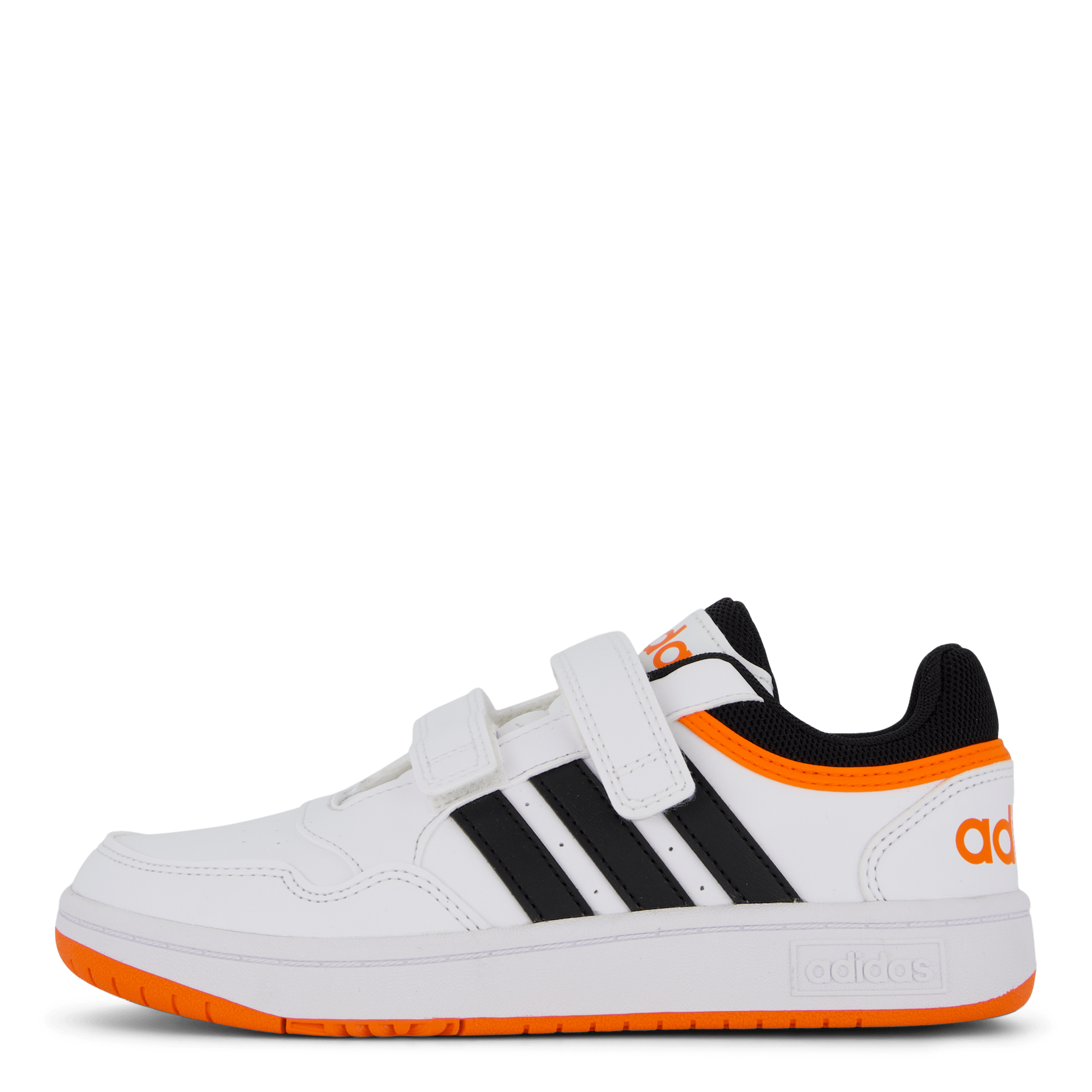 Hoops Lifestyle Basketball Hook-and-Loop Shoes Cloud White / Core Black / Impora, Unisex, Shoes, Trainers, Sneakers, White, EU 33