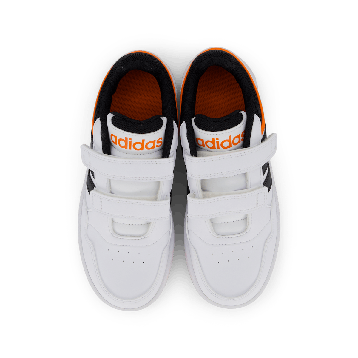 Hoops Lifestyle Basketball Hook-and-Loop Shoes Cloud White / Core Black / Impora