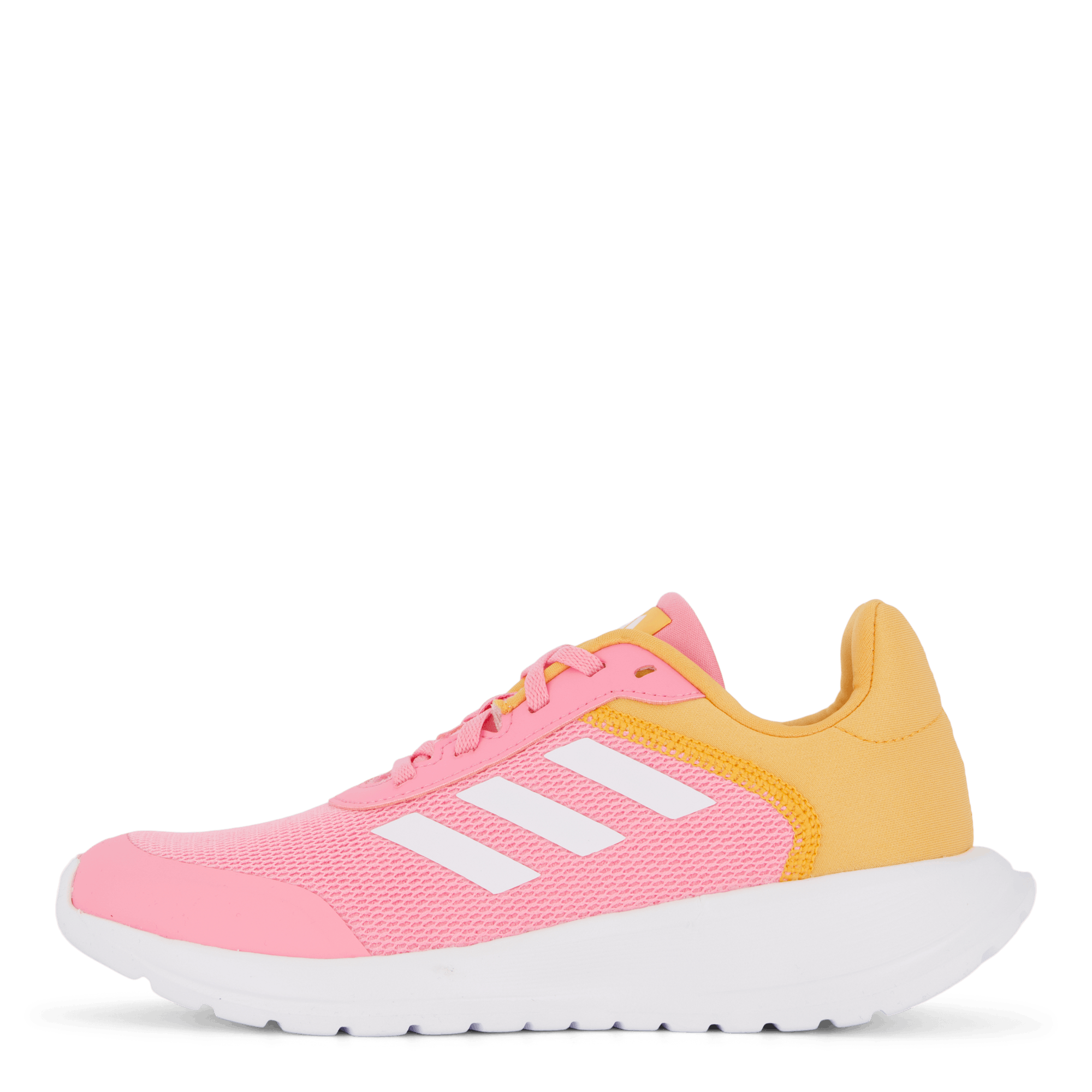 Tensaur Run Shoes Bliss Pink / Cloud White / Hazy Orange, Unisex, Scarpe, Sneakers, scarpe sportive, Rosa, EU 35,5