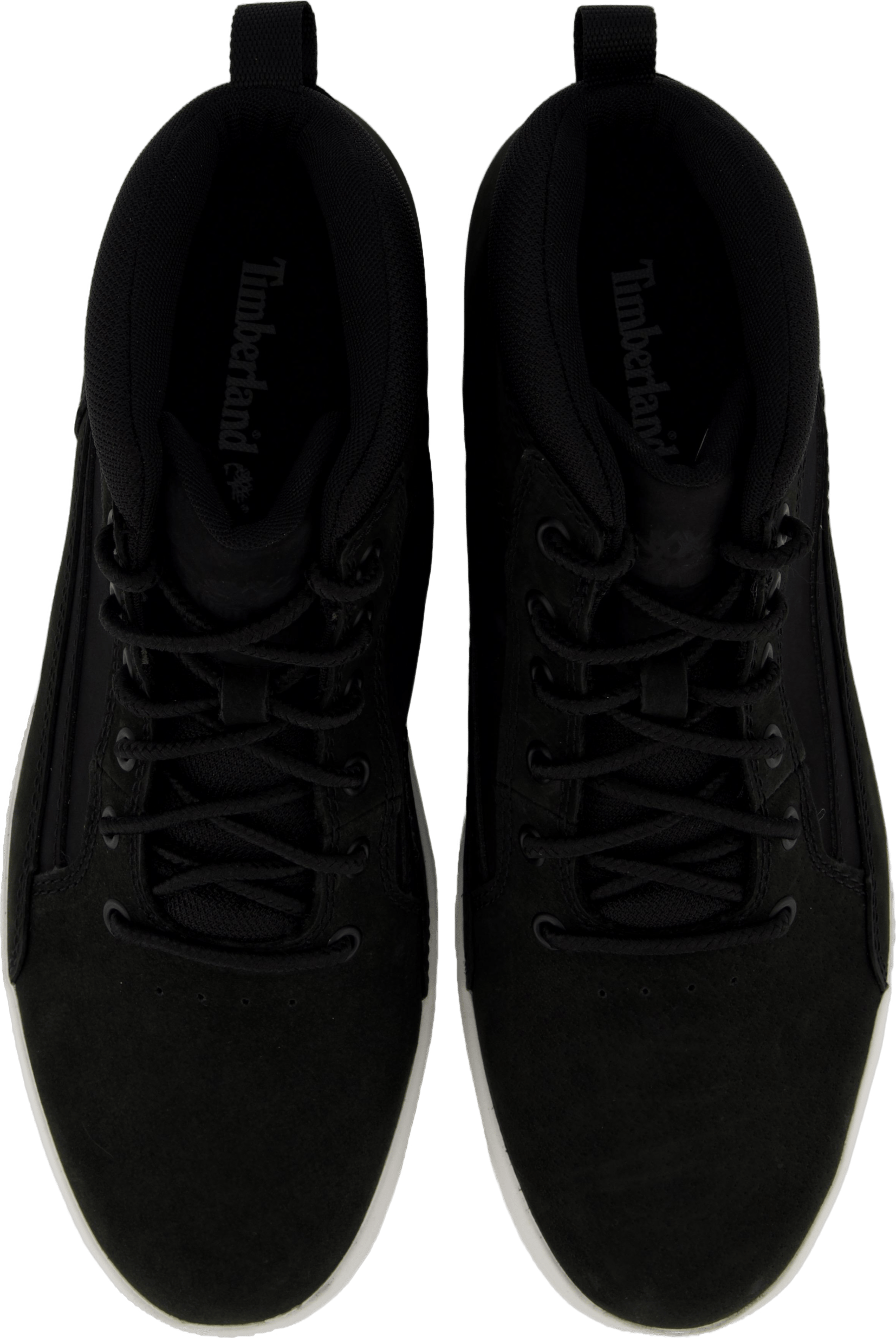 Mid Lace Up Sneaker Black Nubuck - Bild 6