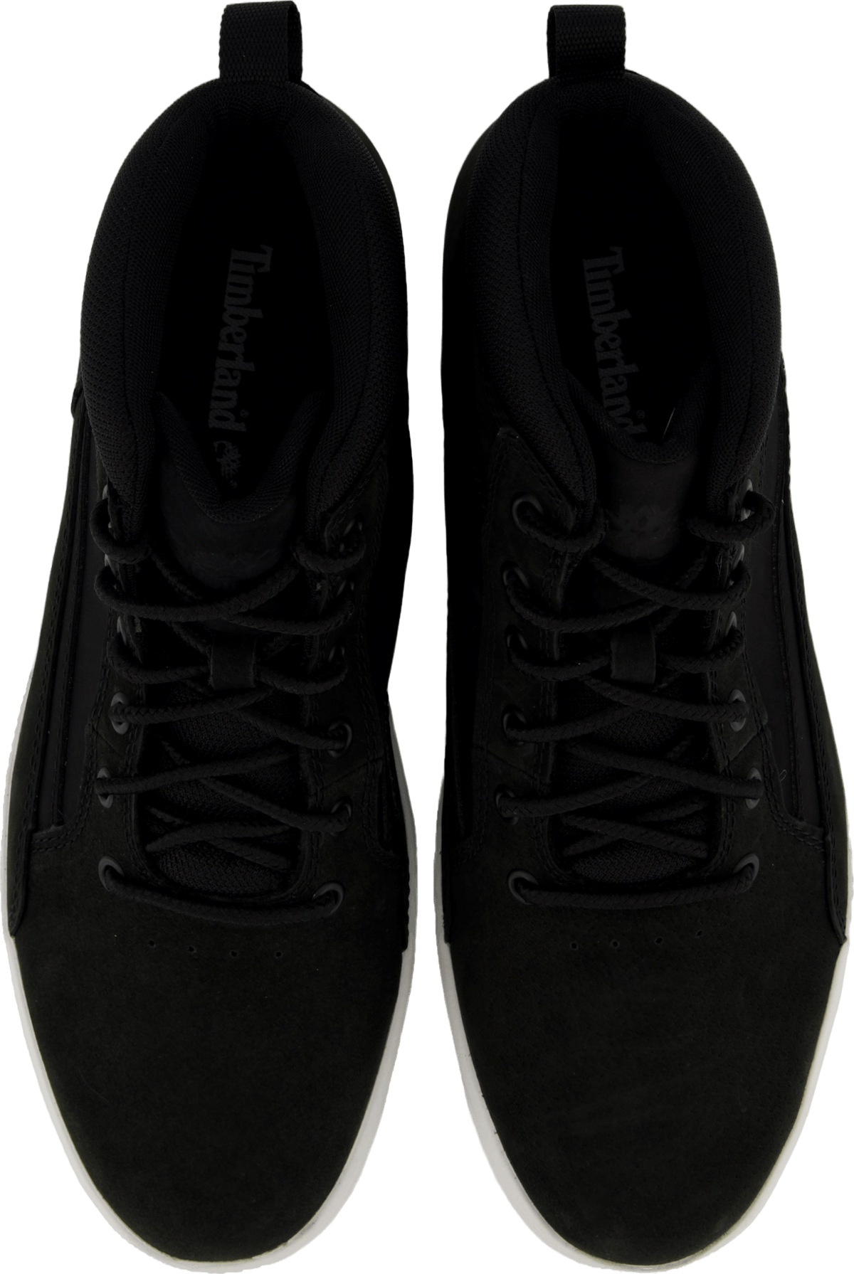 Mid Lace Up Sneaker Black Nubuck