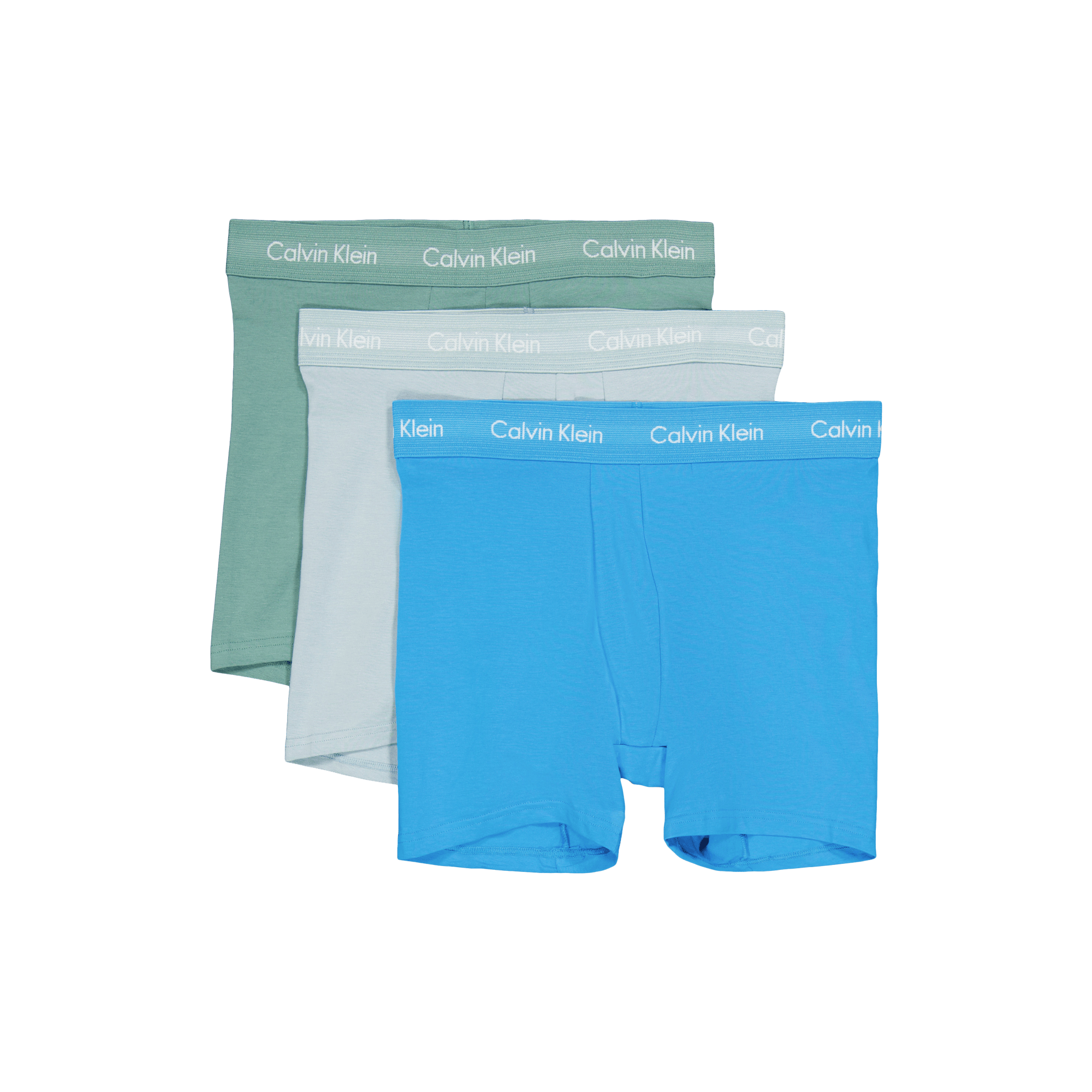 3p Boxer Brief Blue, Male, Odevy, Spodná bielizeň, Modrá, M