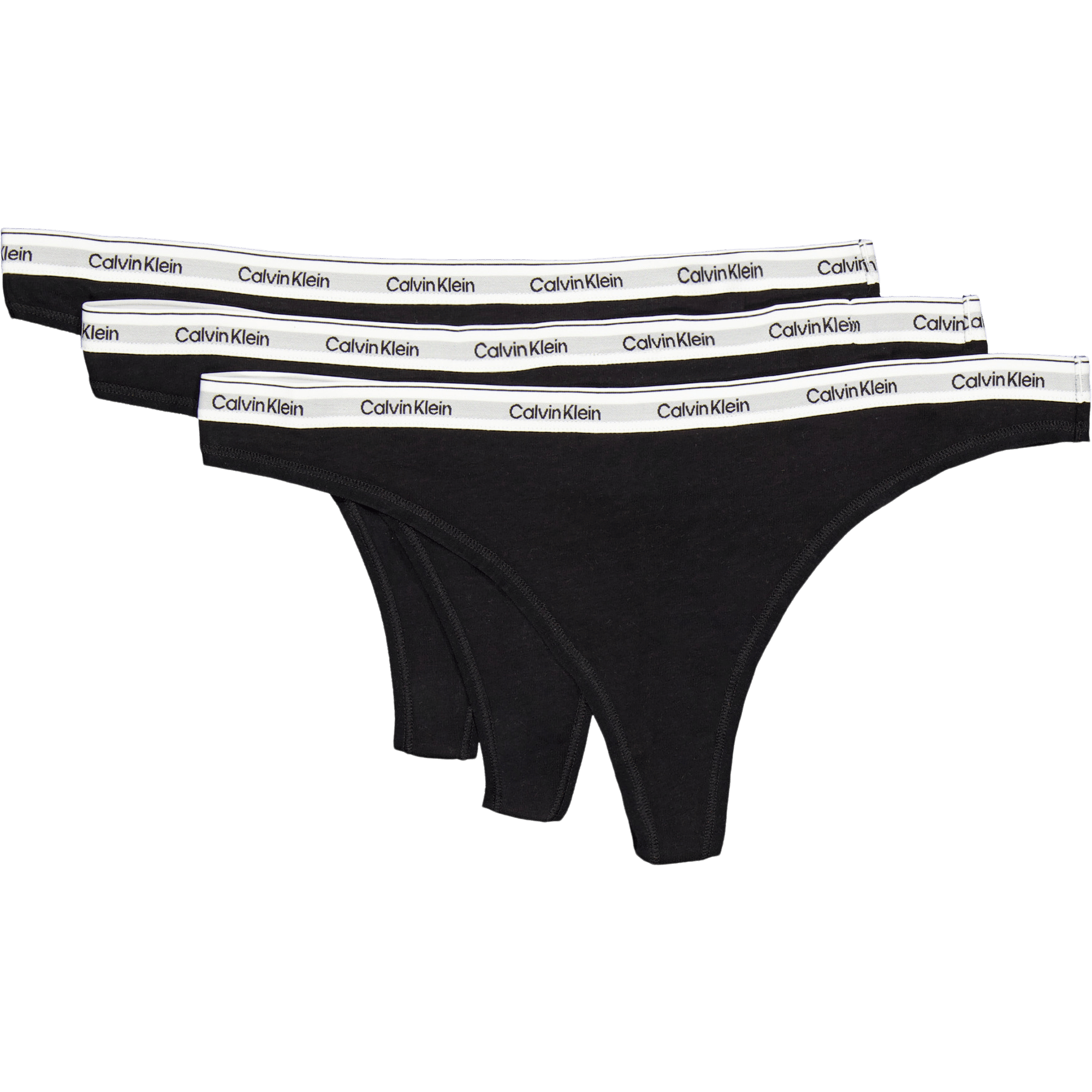 Thong 3pk Black