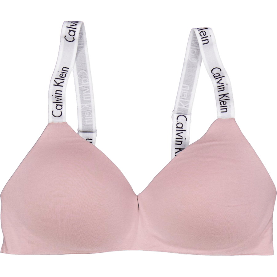 Lght Lined Bralette Pink
