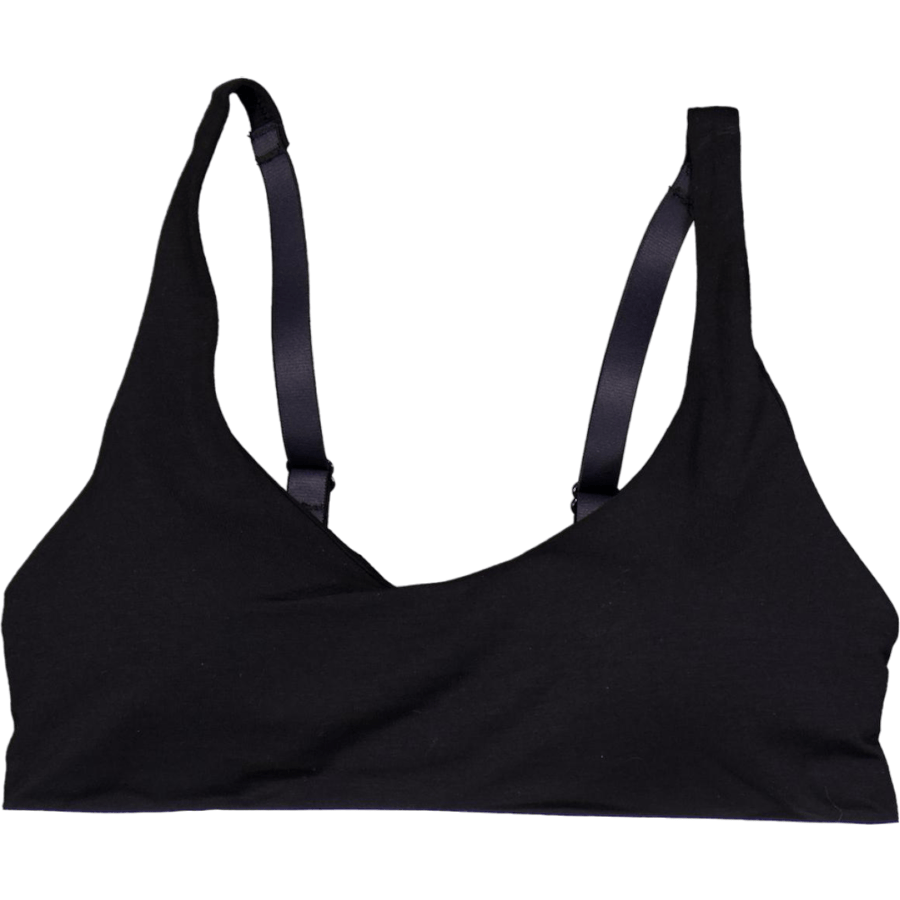 Lightly Lined Bralette Black