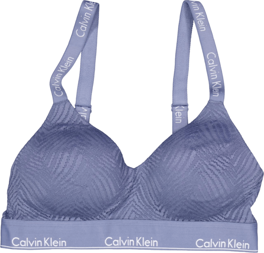 Lghtly Lined Bralette Blue