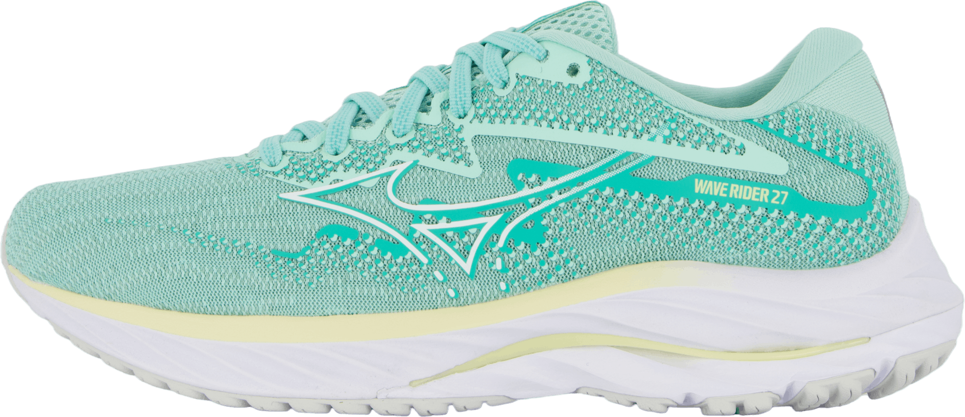 Wave Rider 27 W Eggshell Blue/white/anise Flow, Female, Skor, Löparskor, Löpning, Blå, EU 38