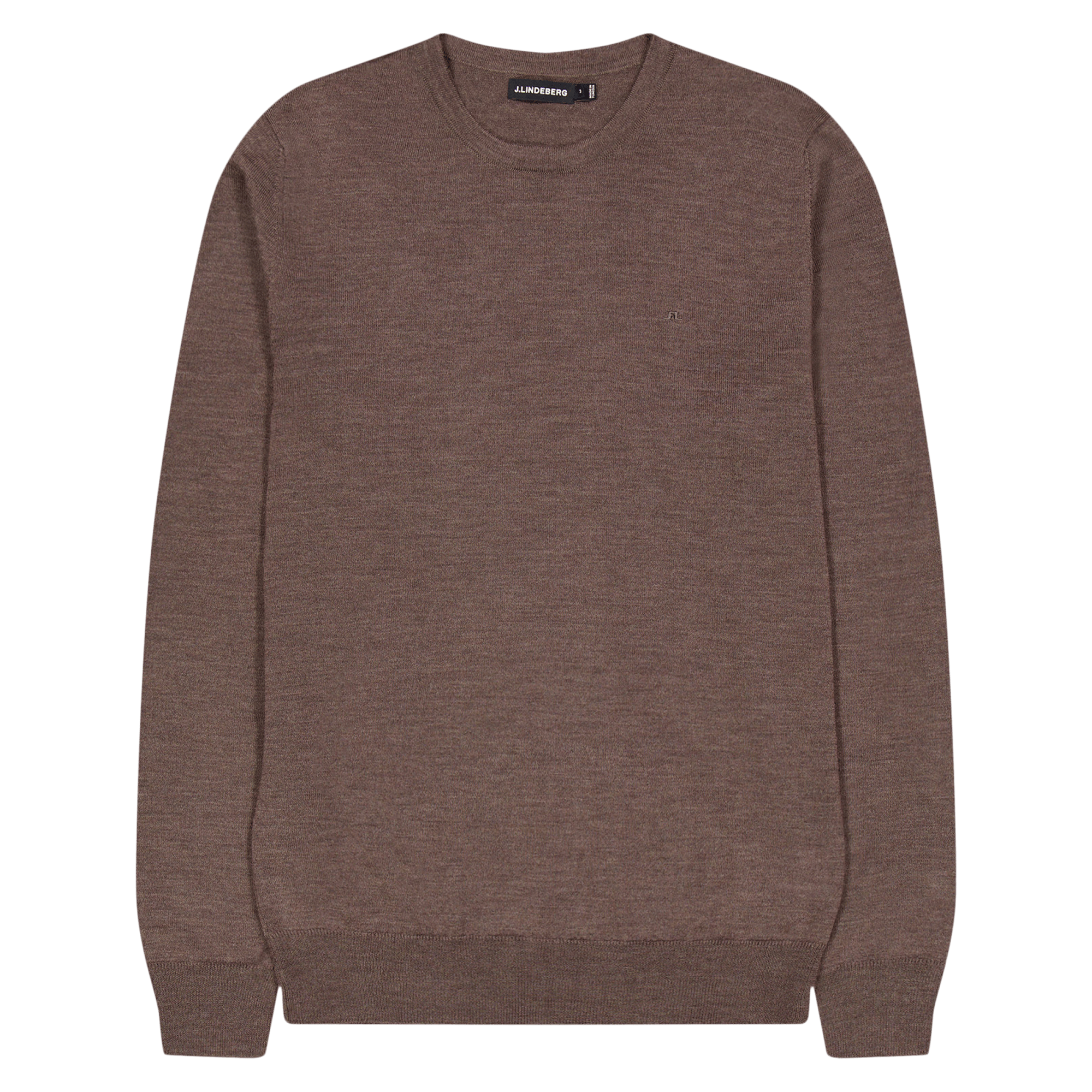 Lyle Light Merino Sweater E374 Walnut
